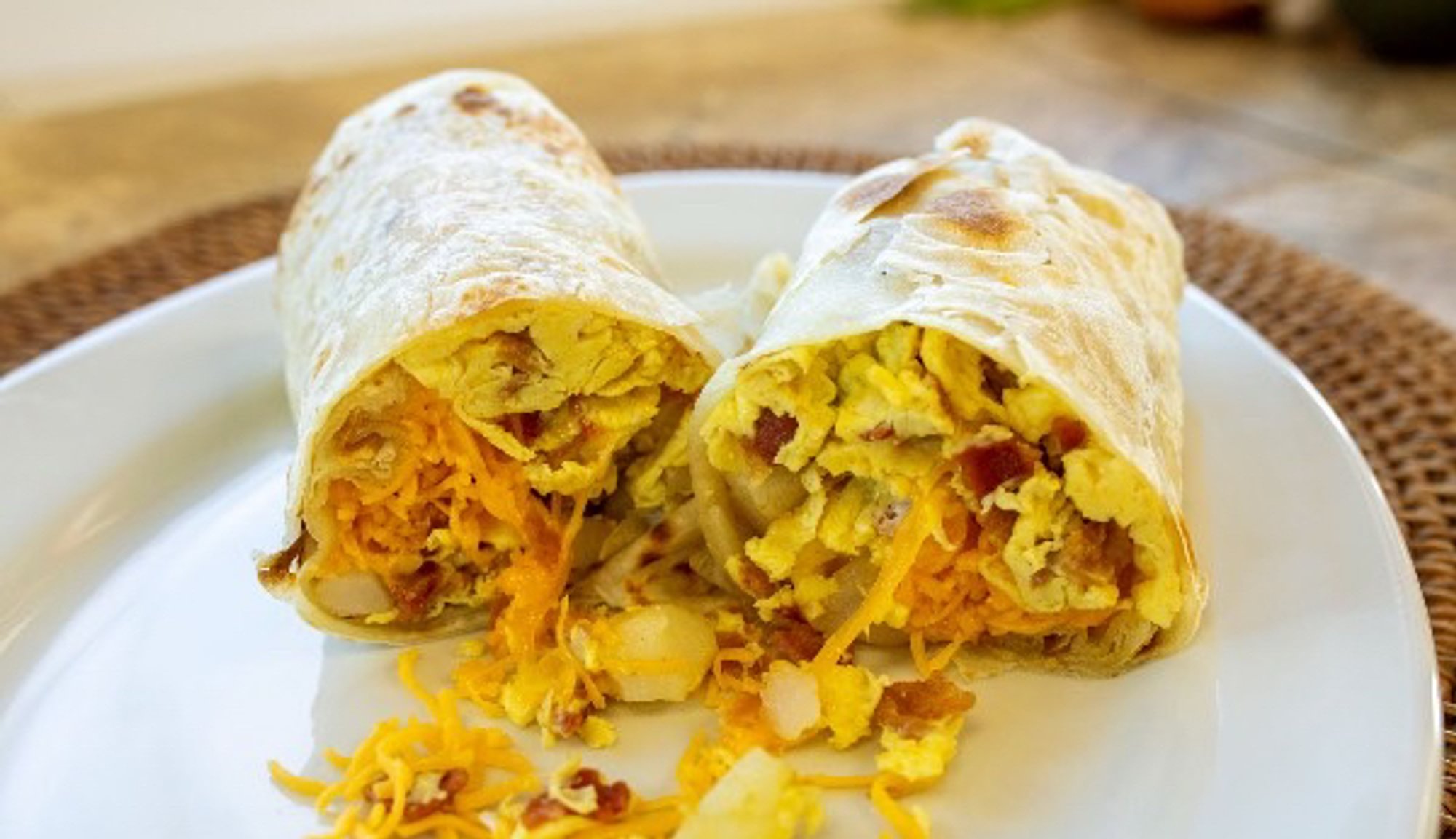 Bacon Breakfast Burrito