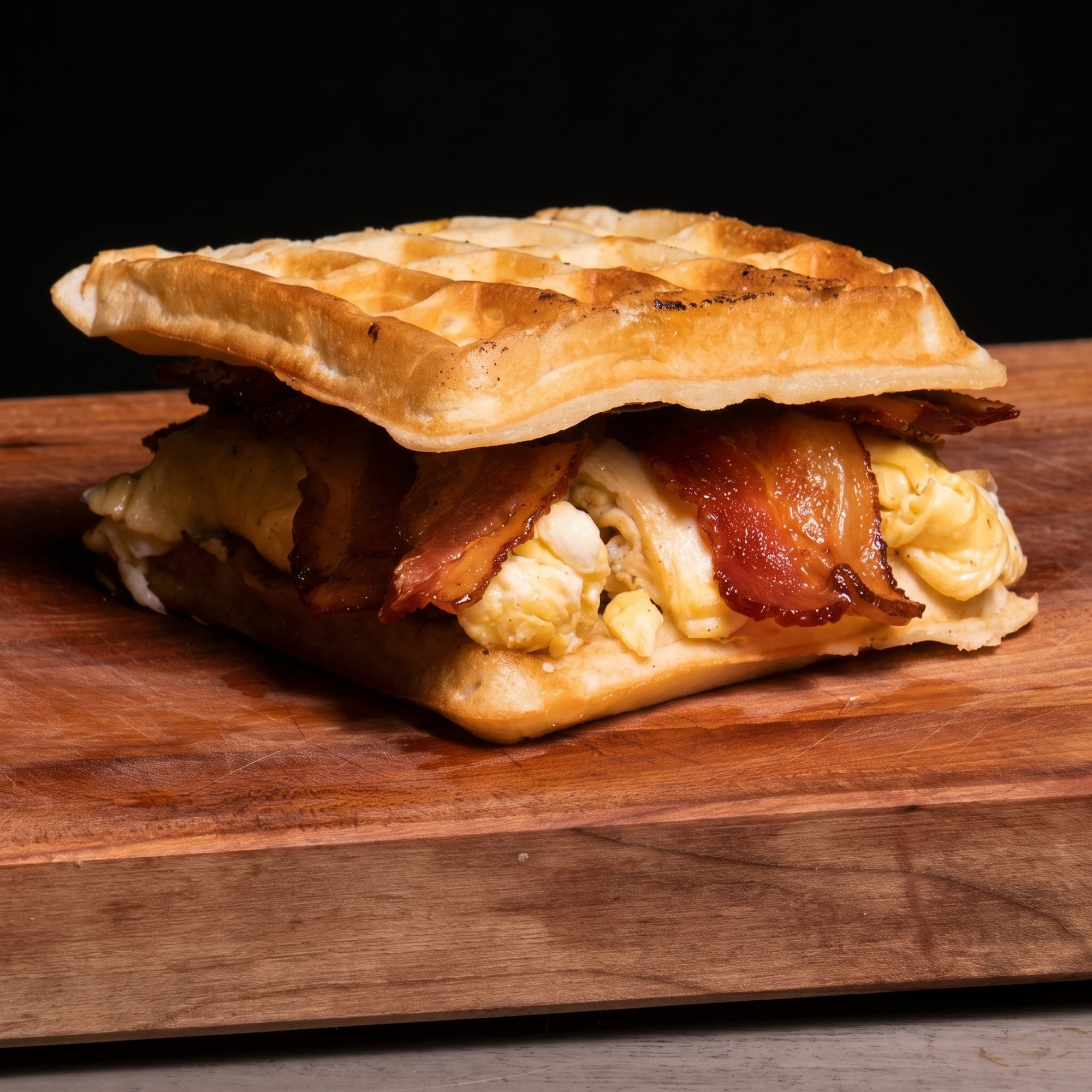 Belgian Waffle Sandwich