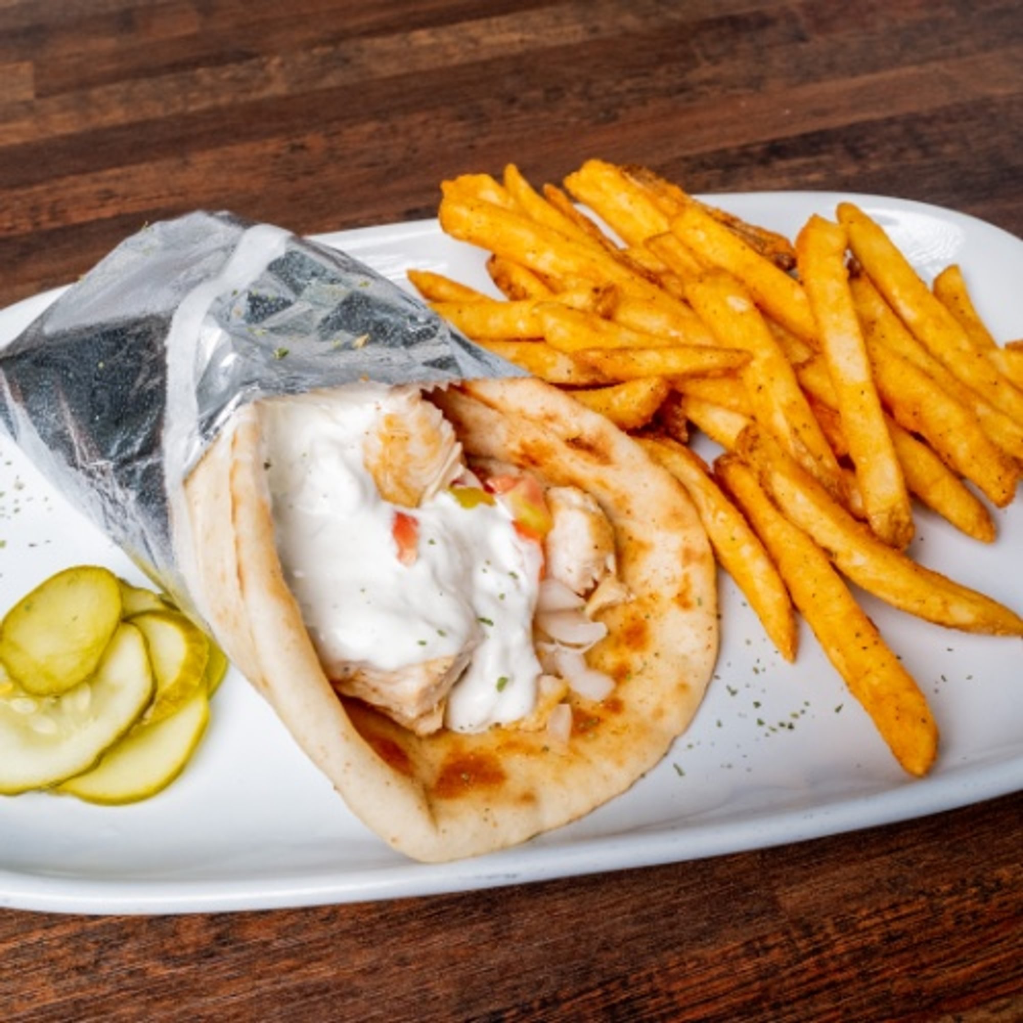 Chicken Gyro Sandwich