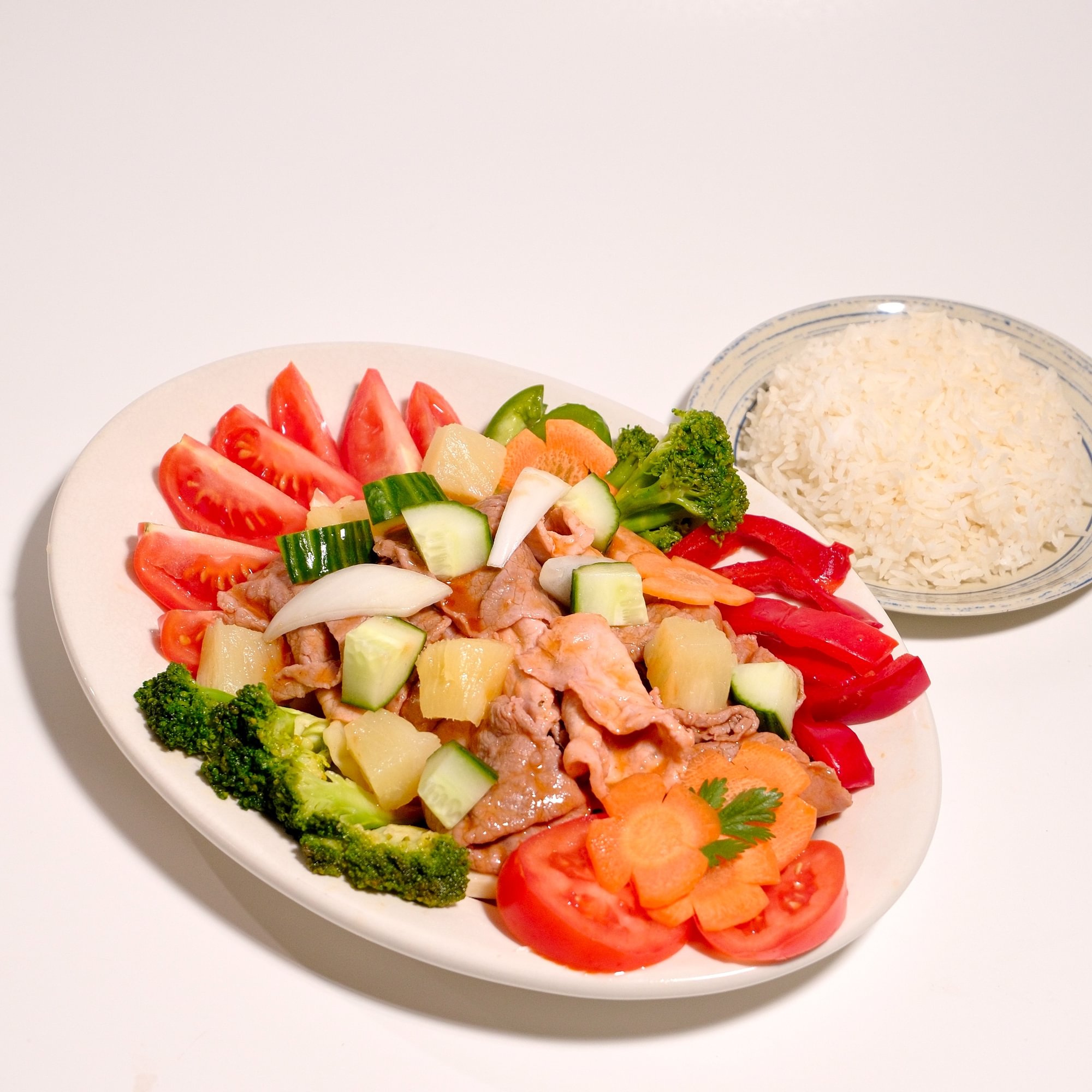 Sweet & Sour Pork with Vegetables / Thịt Heo Sốt Chua Ngọt