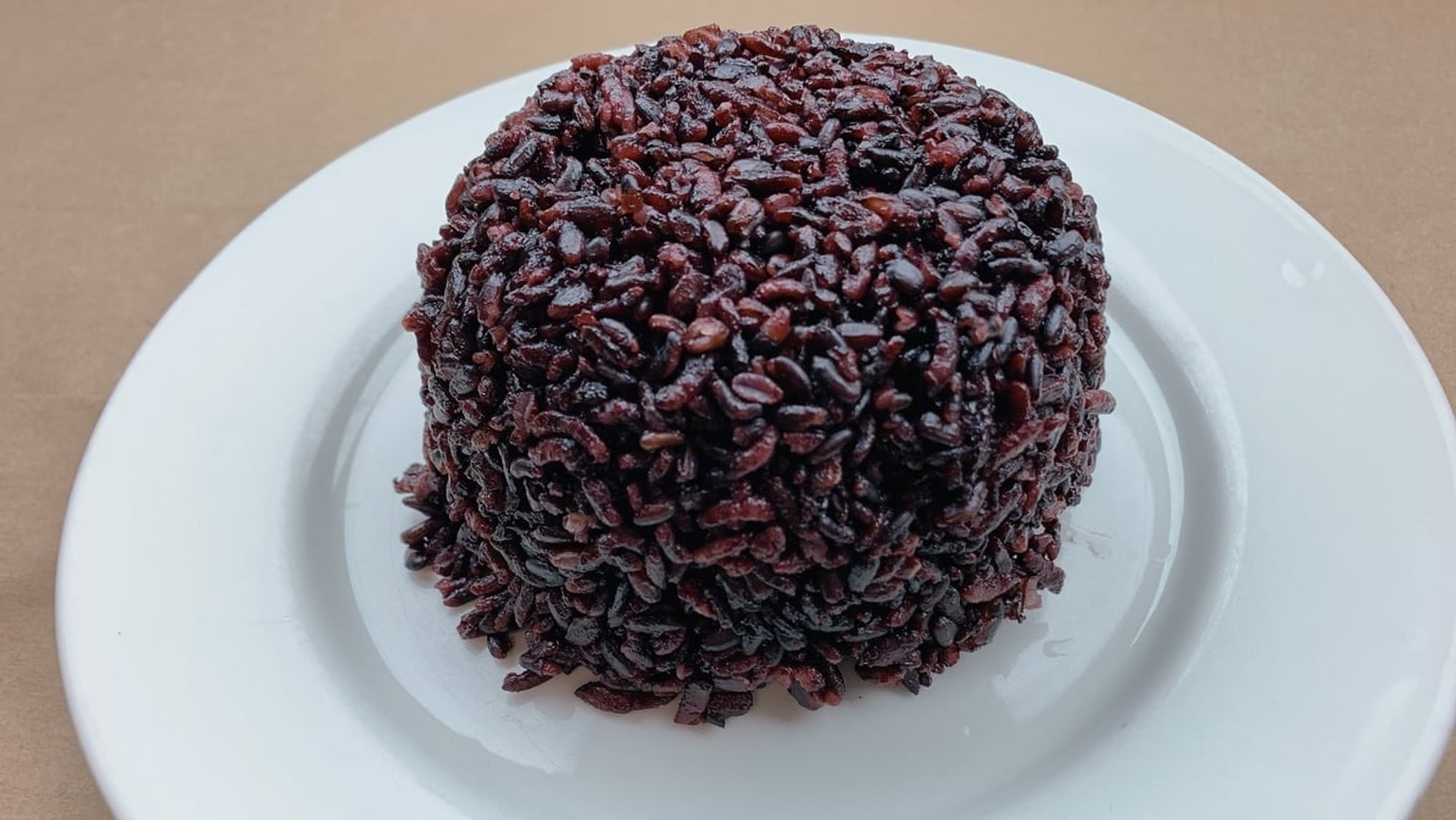 Steamed Black Rice
