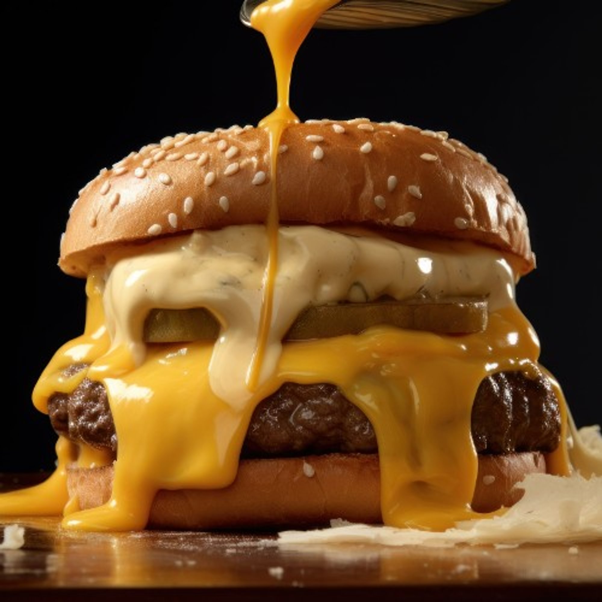 Cheese Burger Platter
