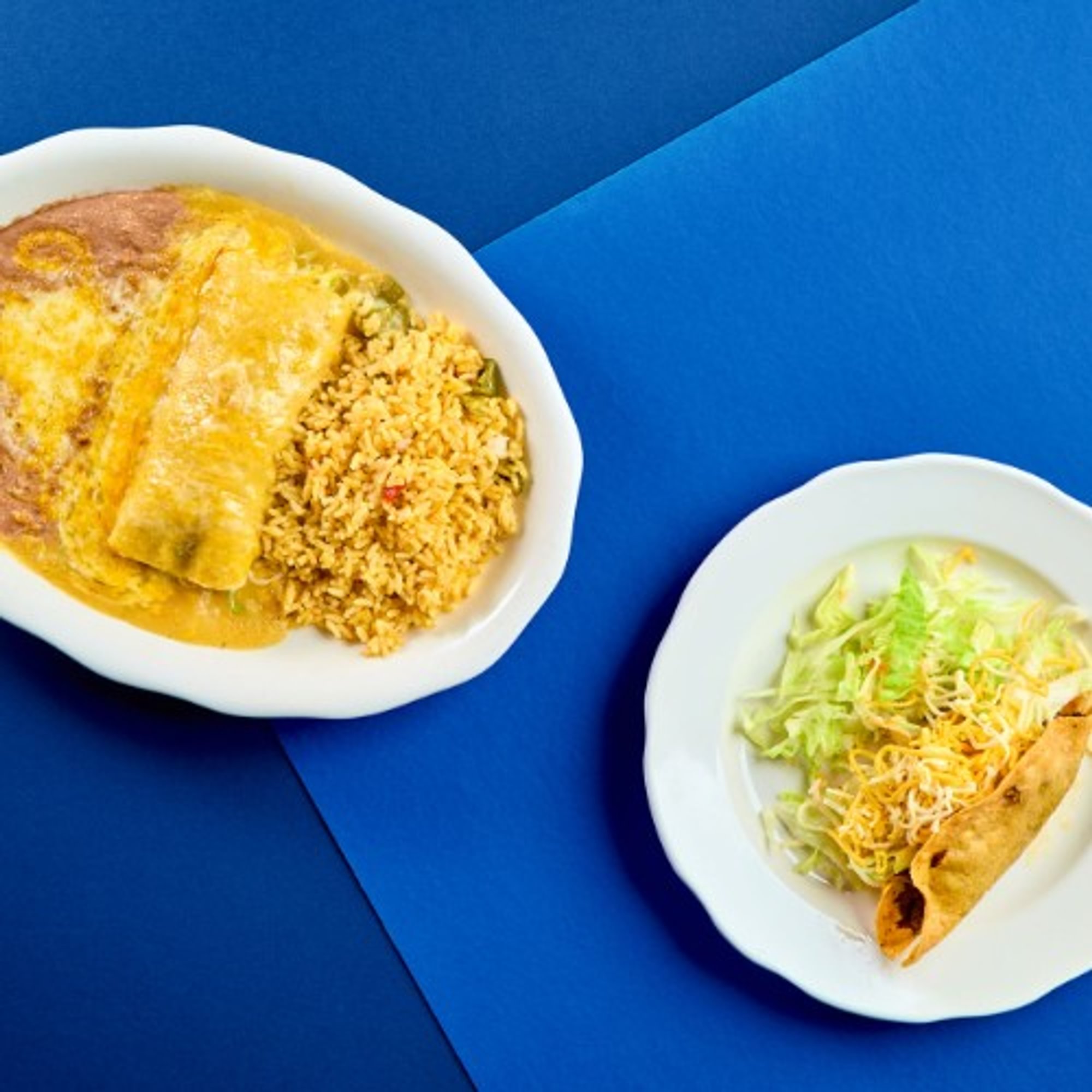 Enchilada and Taco Combo