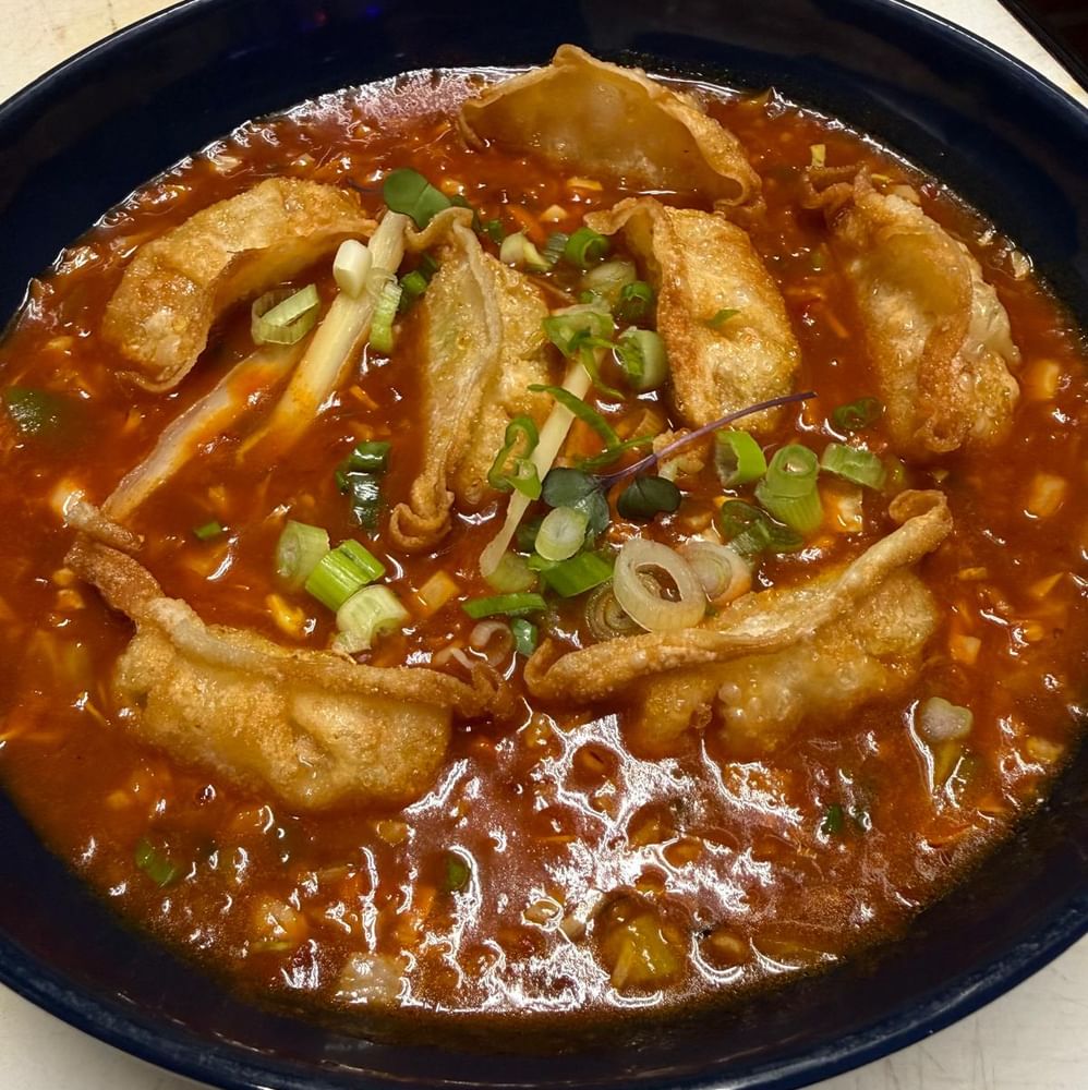 Chicken Manchurian Momo