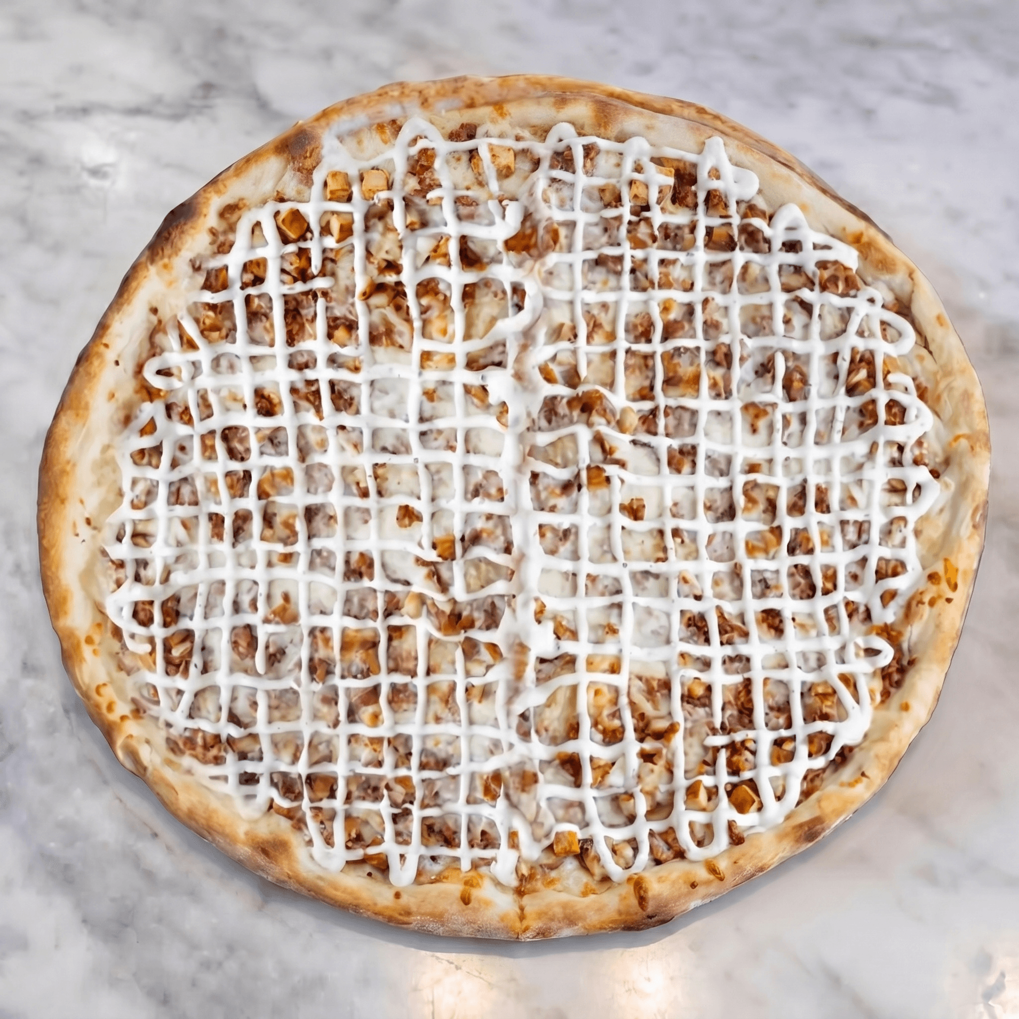 Chicken Bacon Ranch Pizza