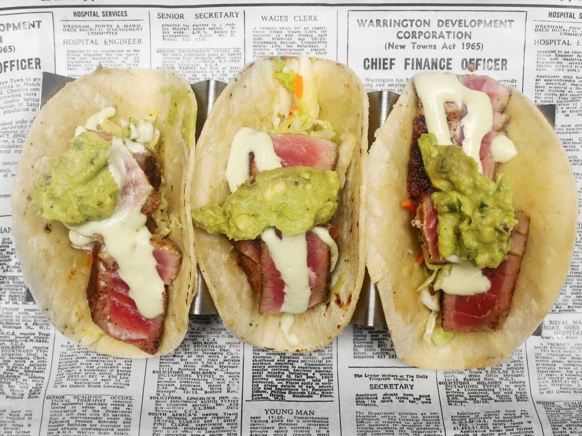 Baha Tuna Tacos
