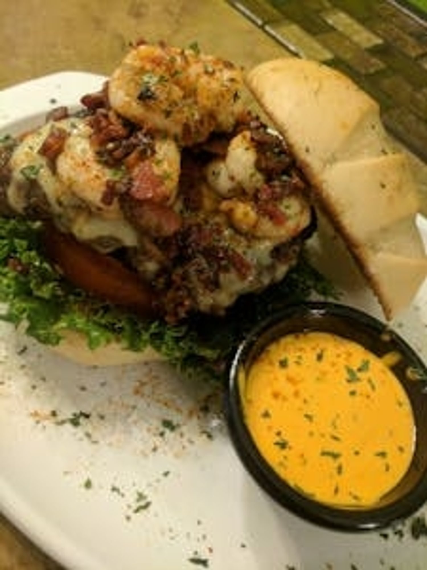 Bacon Shrimp Burger
