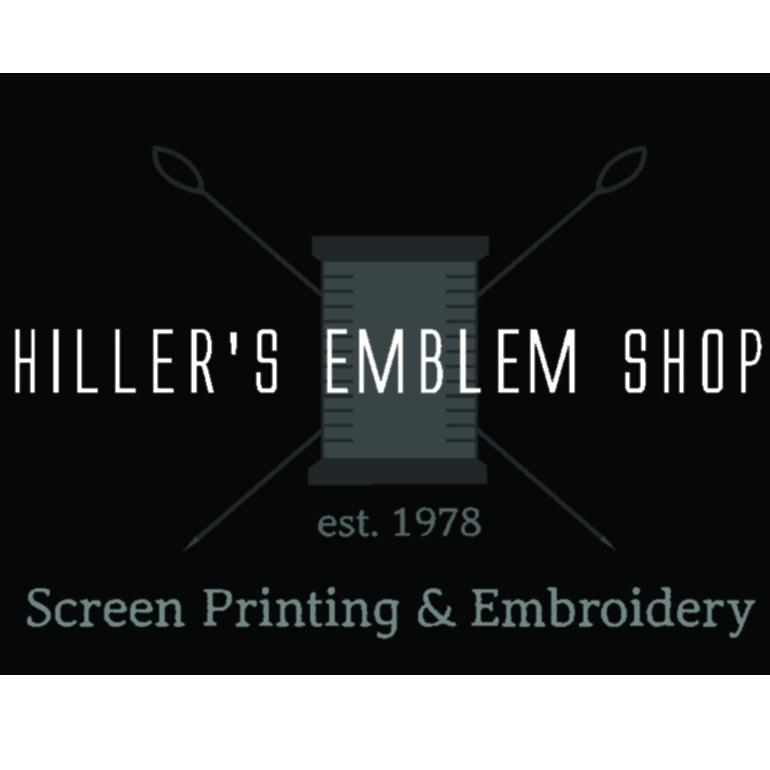 Hiller's Emblem Shop Logo