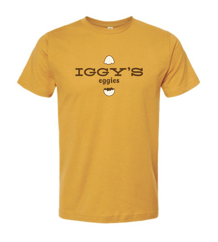 Iggy's Logo Tee - Mustard Yellow