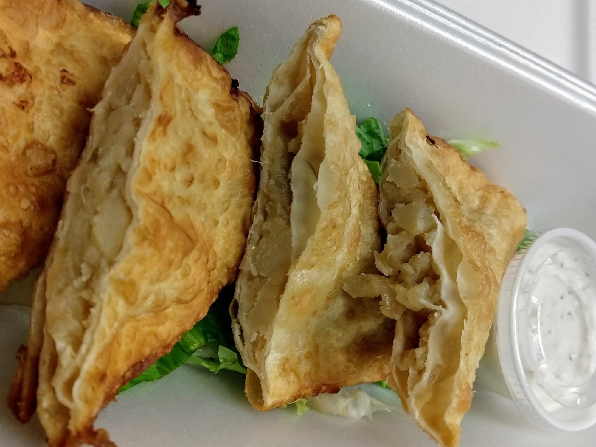 Vegetarian Potato Samosa