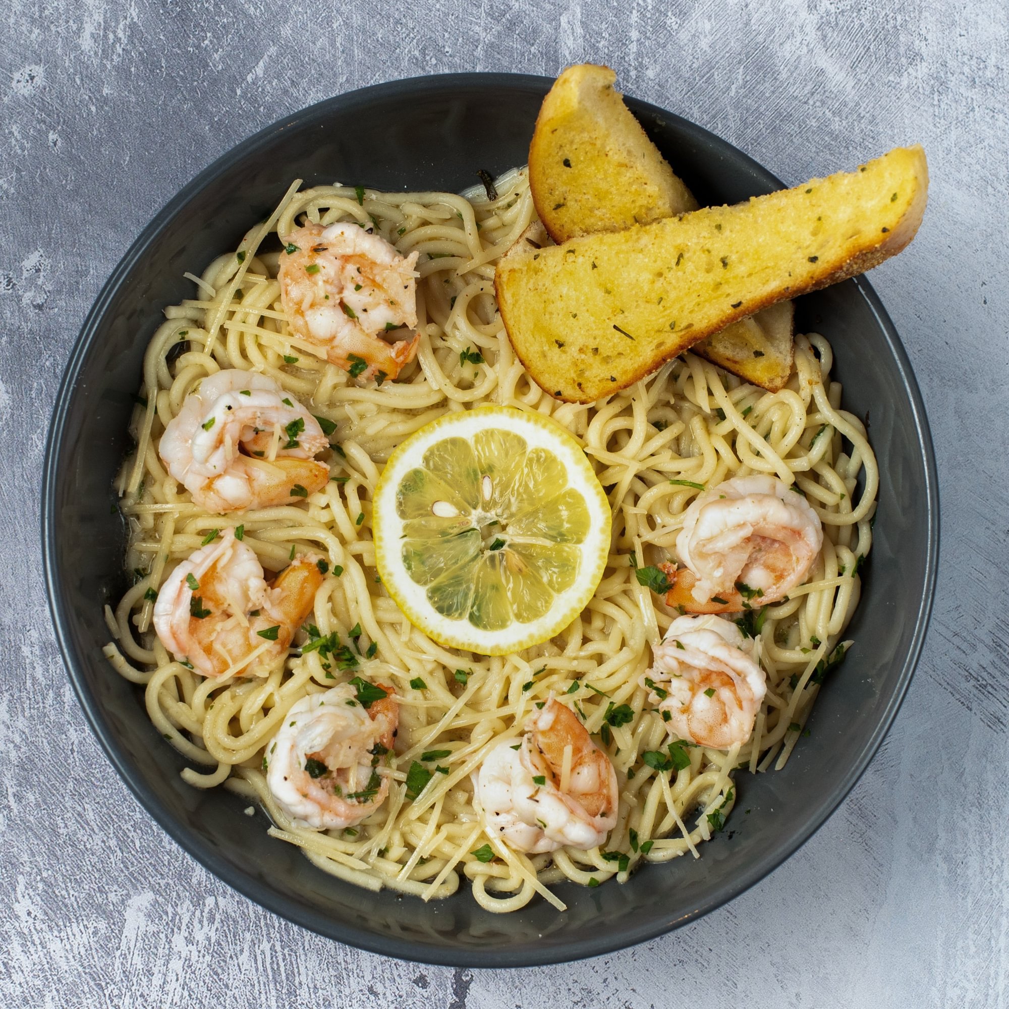 Shrimp Scampi Pasta