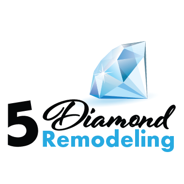 5 Diamond Remodeling Logo