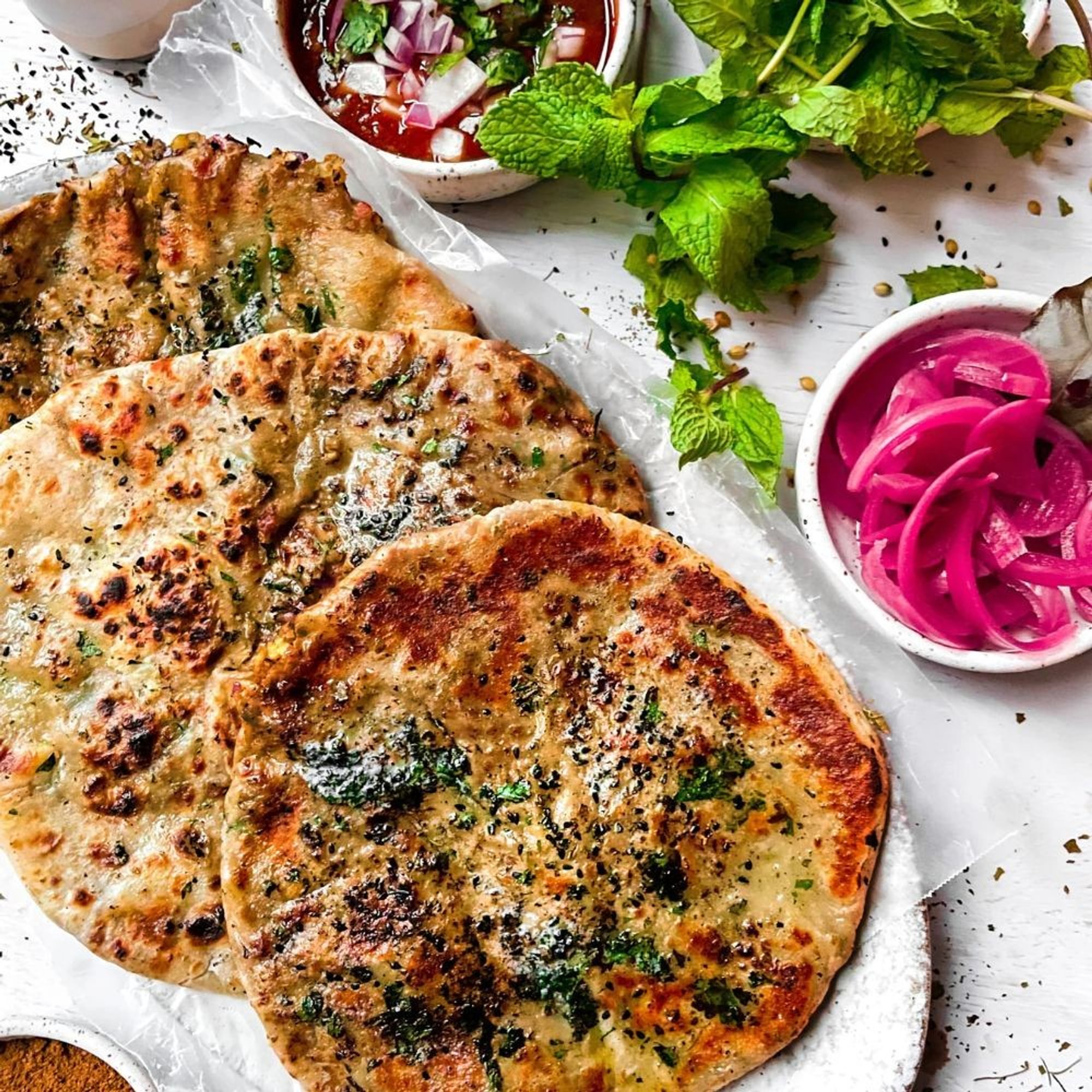 Onion & Paneer Kulcha