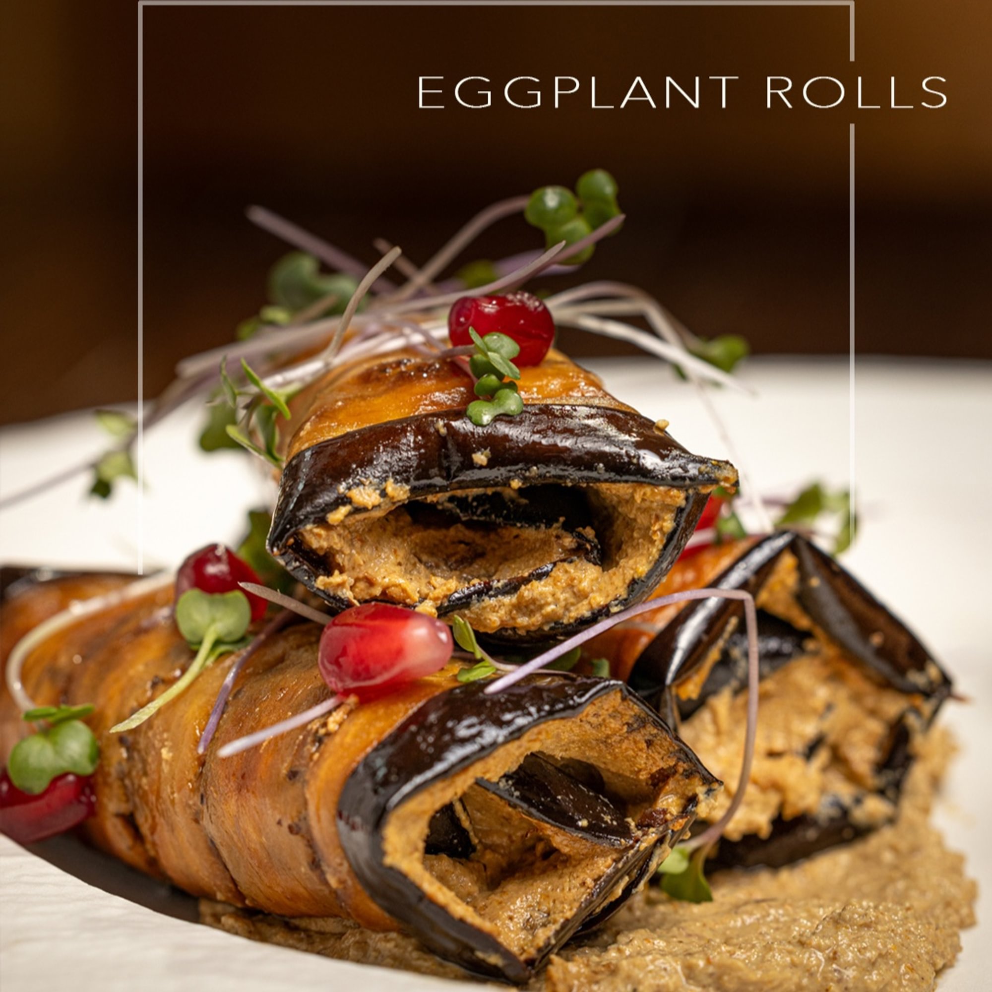 Eggplant Rolls (VG)