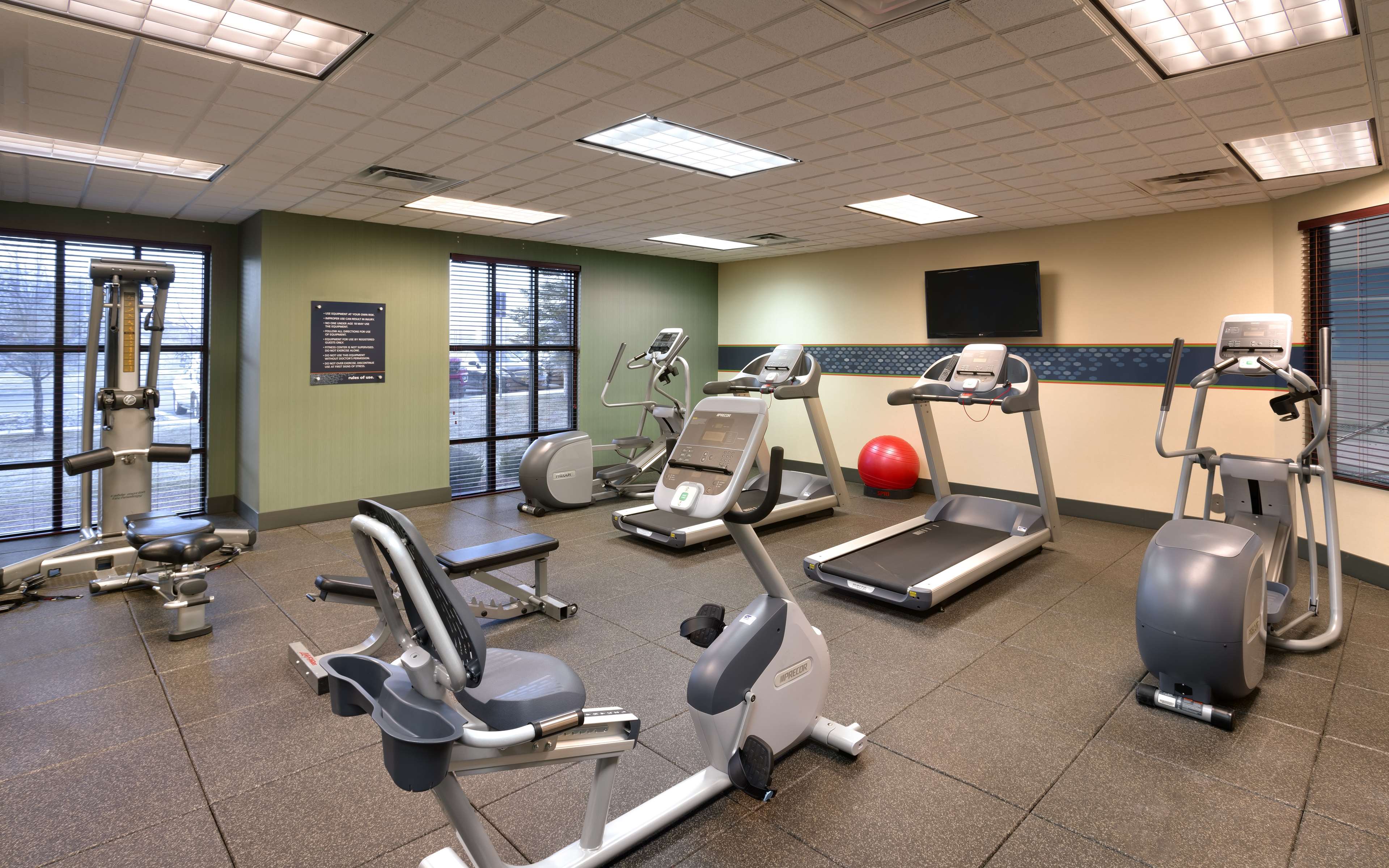 Health club  fitness center  gym