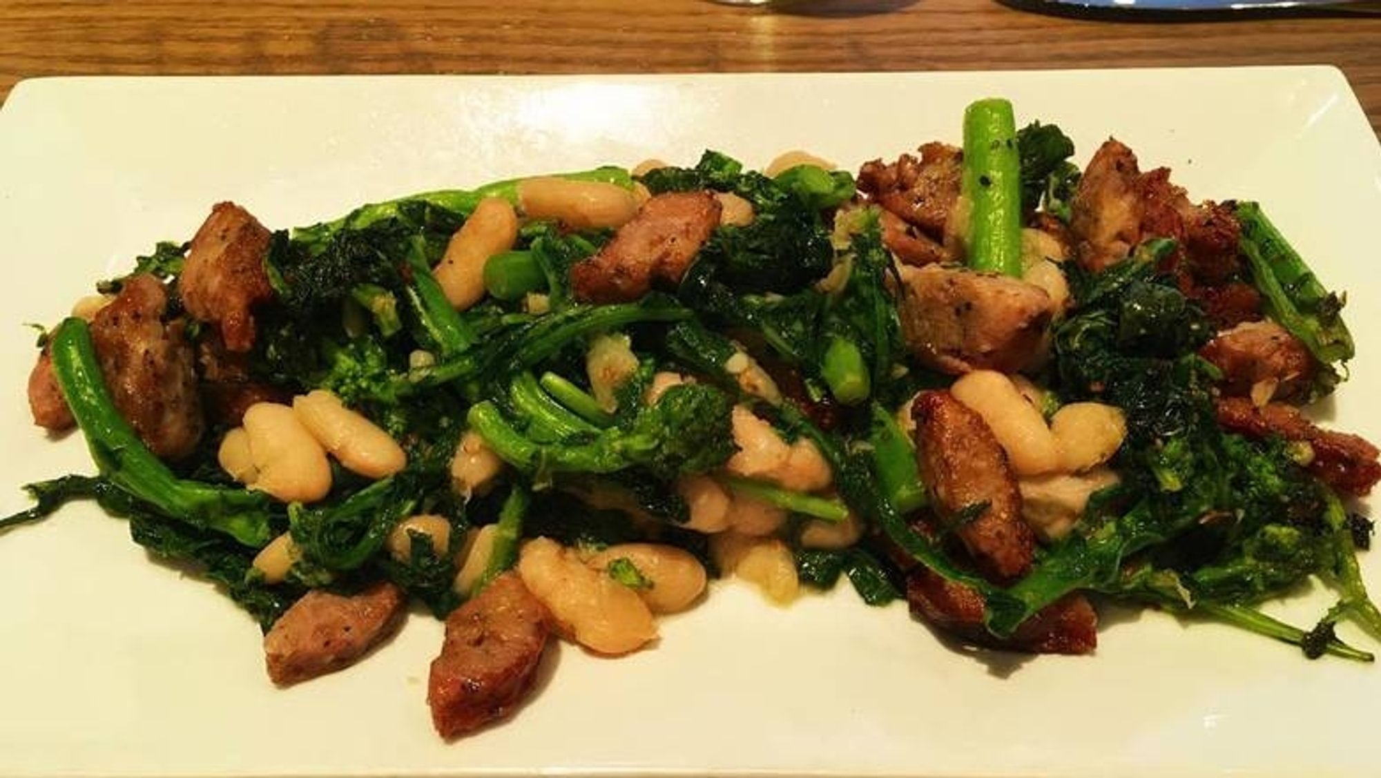 Sausage, Rabe & Beans