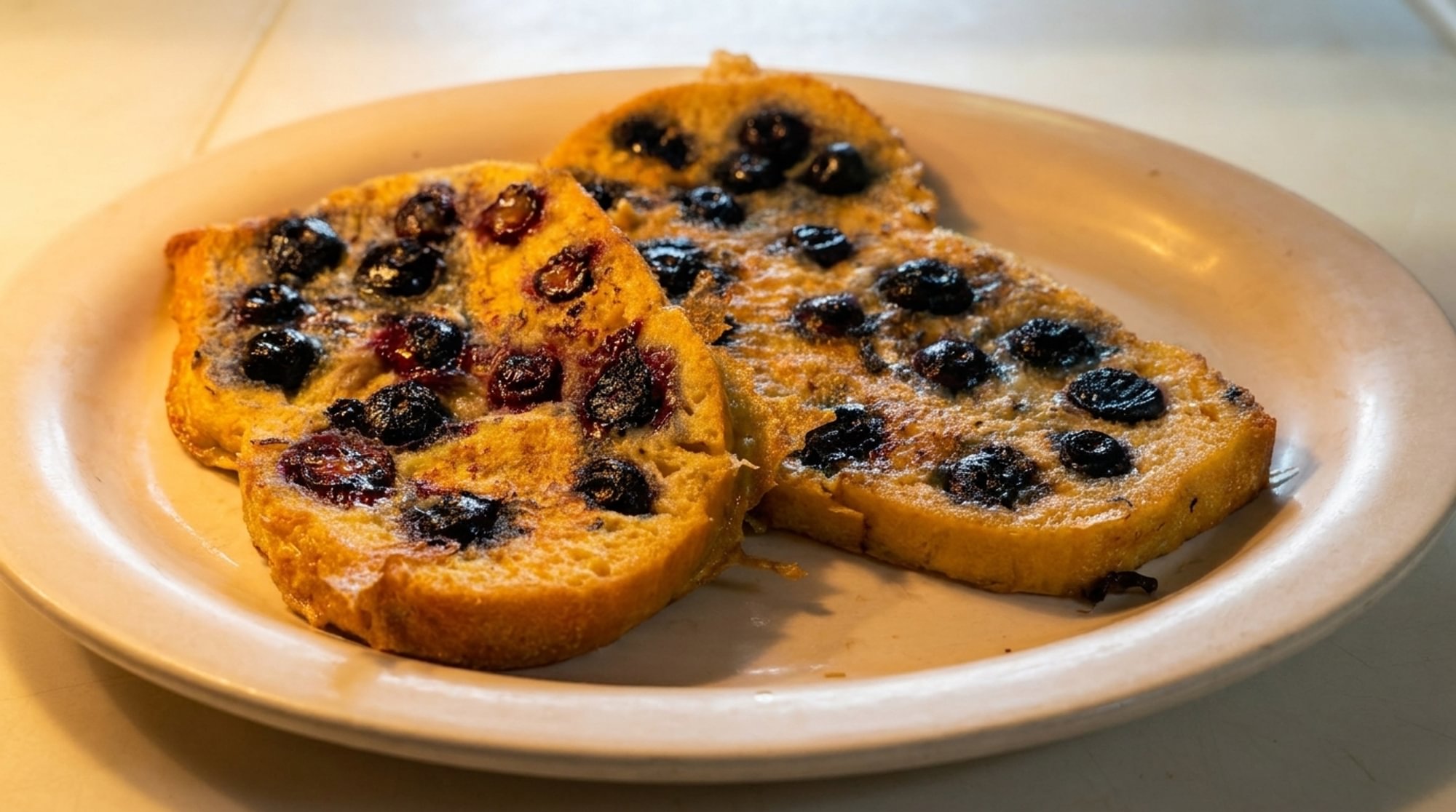 2 Blueberry French Toast