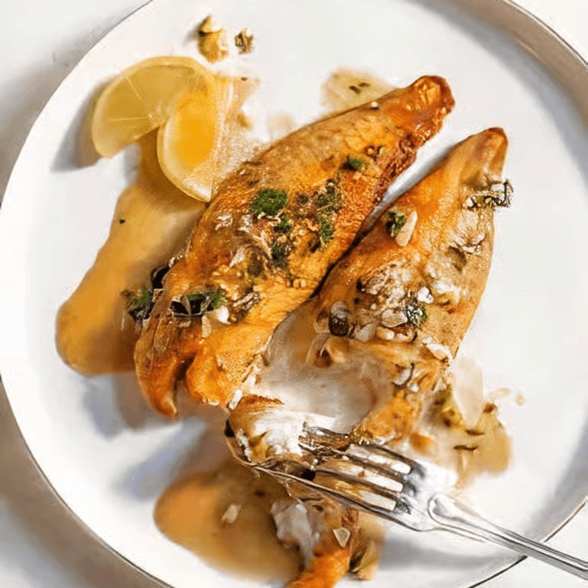 White Bass Dinner