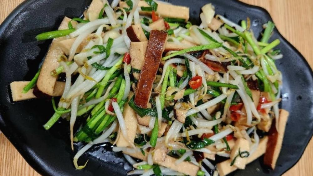 Stir Fried Tofu with Veggies 爆炒地三鮮