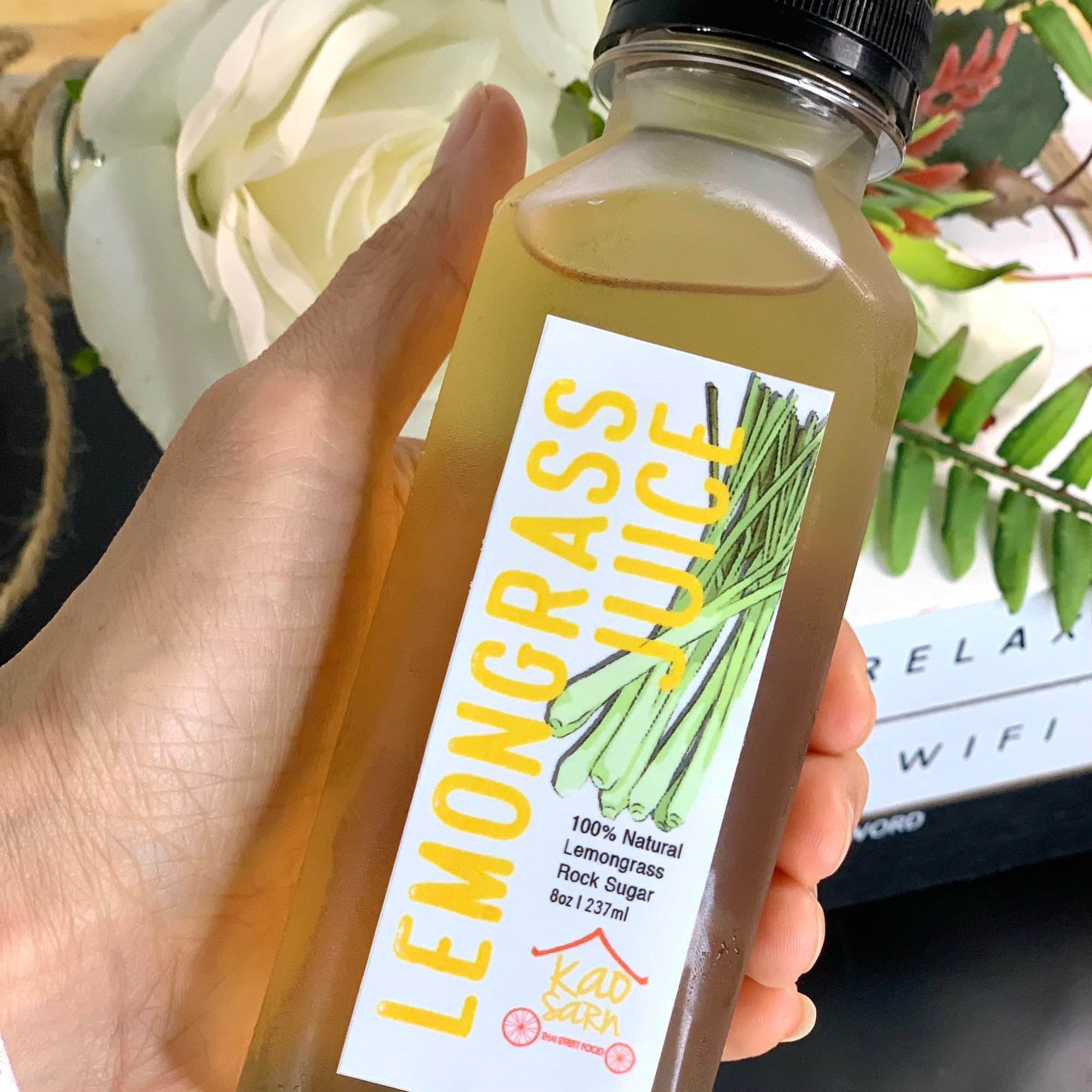 Lemongrass Tea with Ice (MUST TRY!)