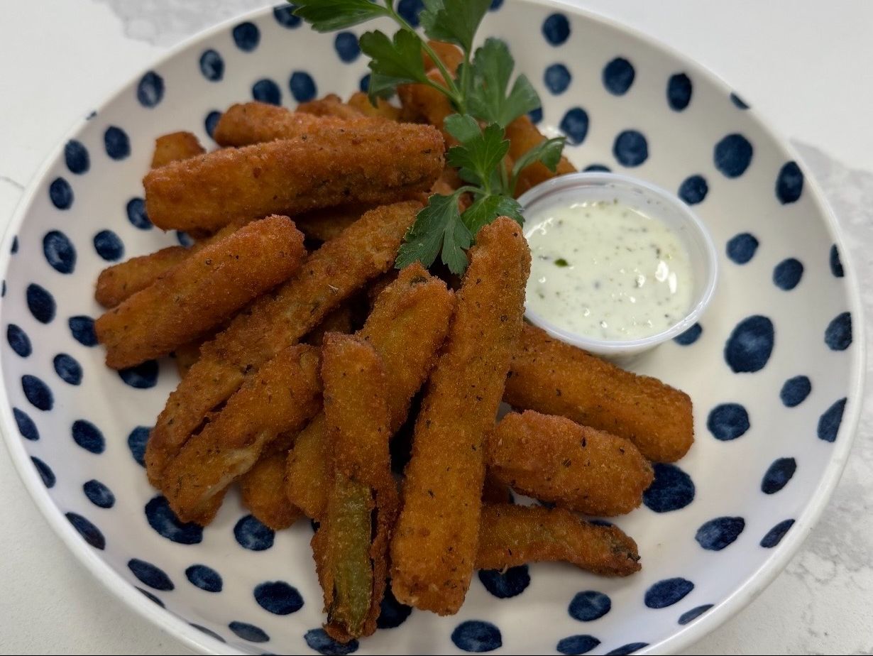 Crispy Zucchini (Vegan)