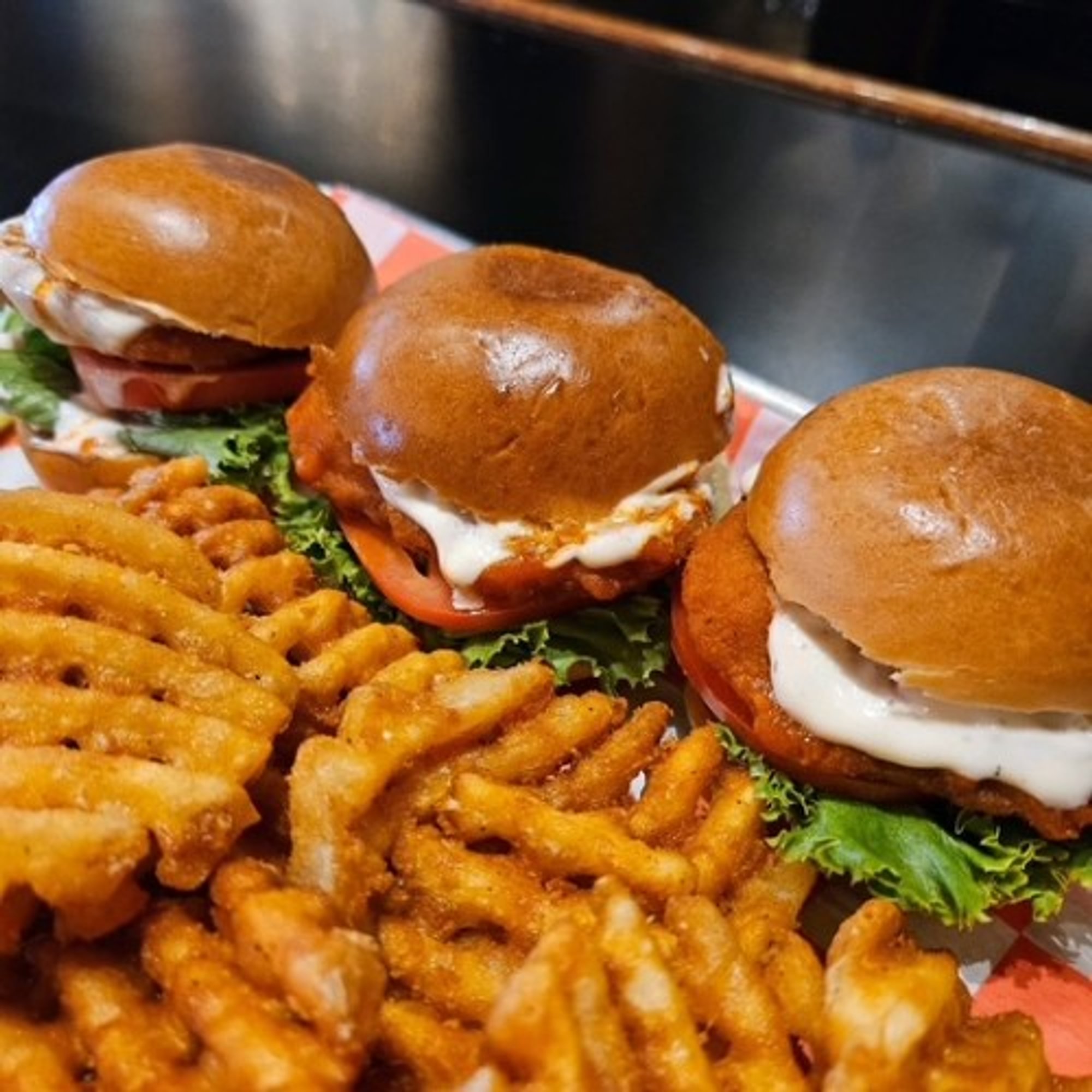 Buffalo Chicken Sliders