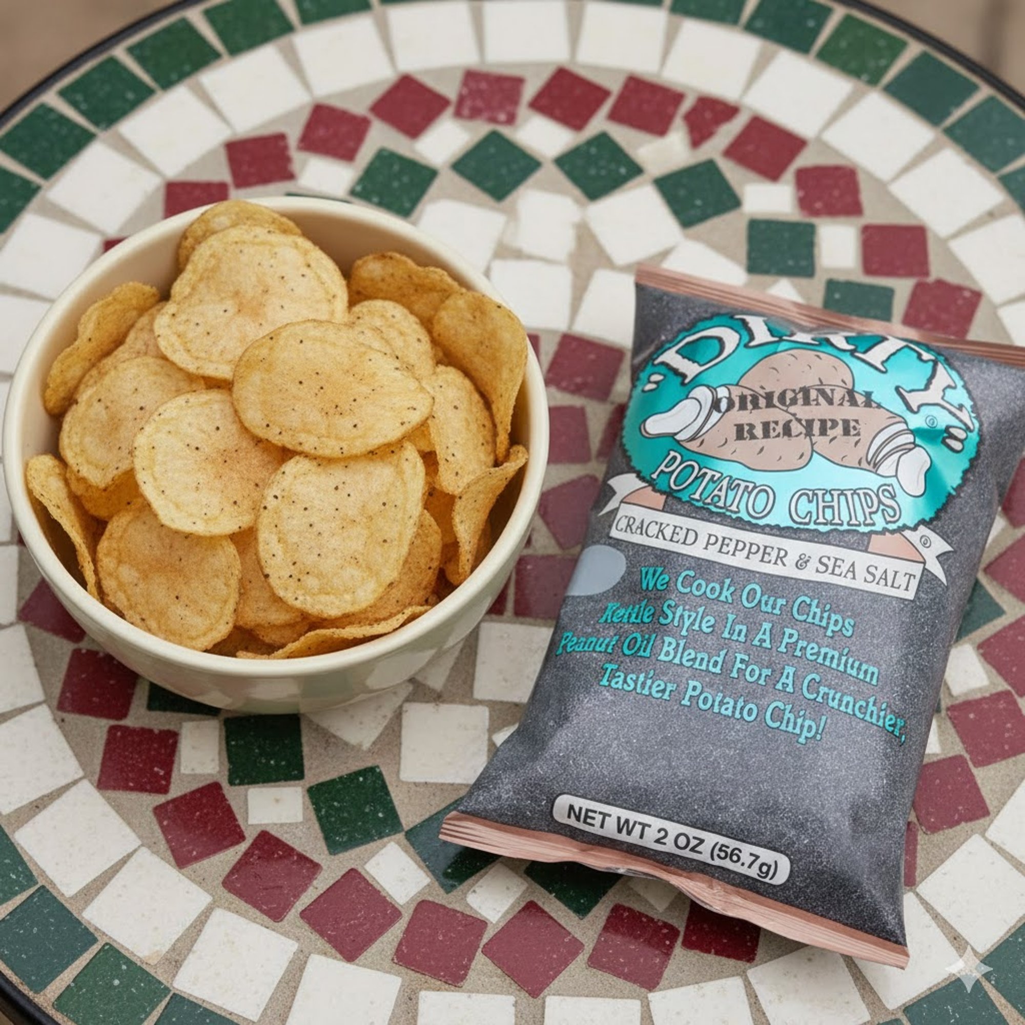 Cracked Black Pepper & Sea Salt