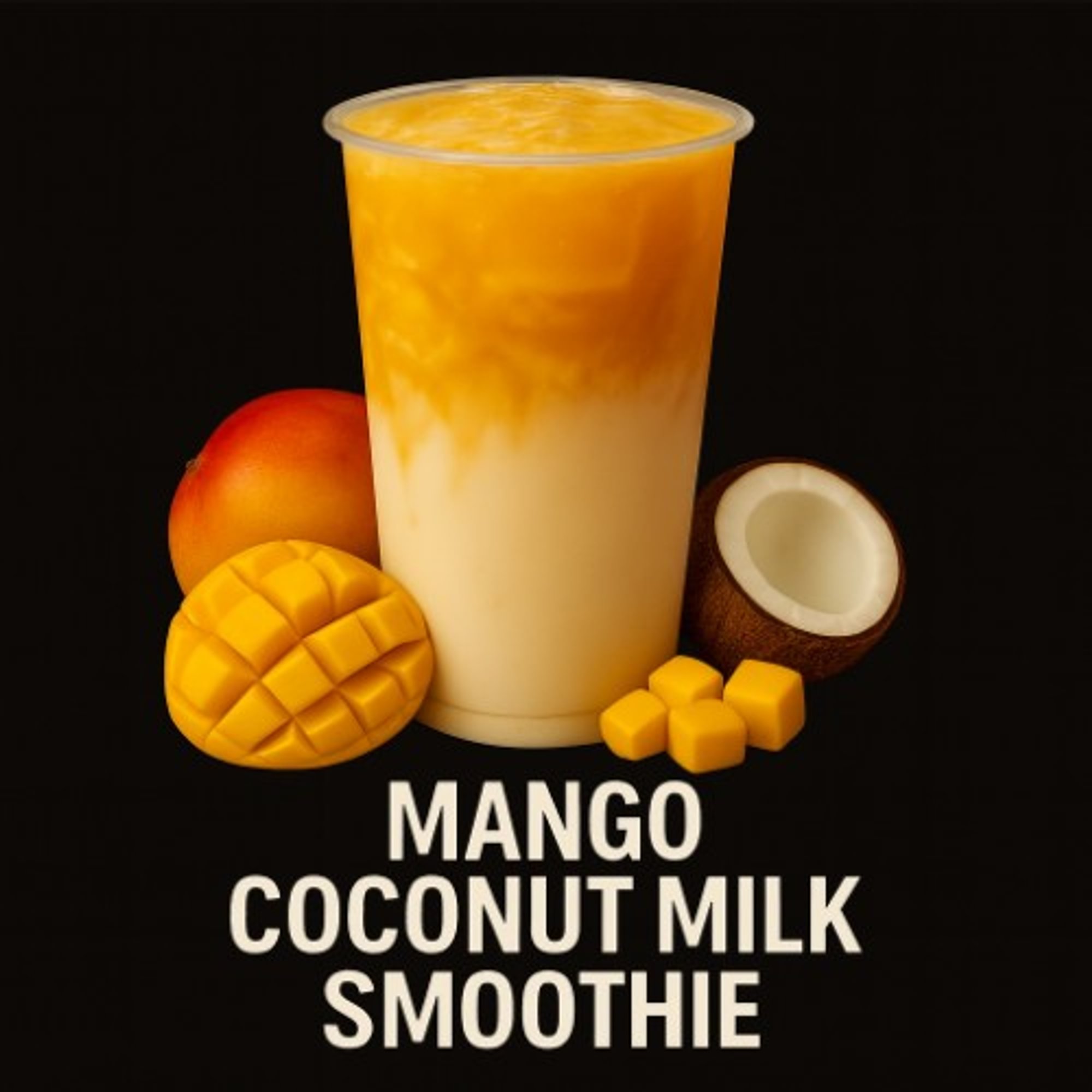 Mango & Coconut Milk Smoothie