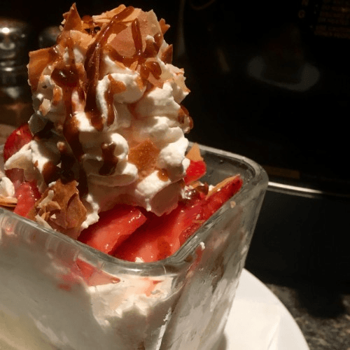 Gelato & Fresh Macerated Berries