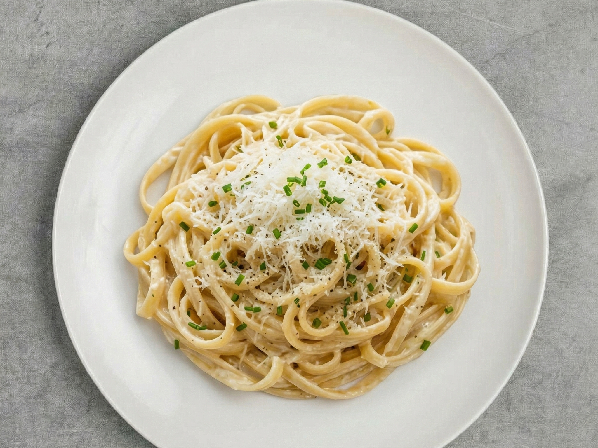 Pasta with Butter and Grated Cheese