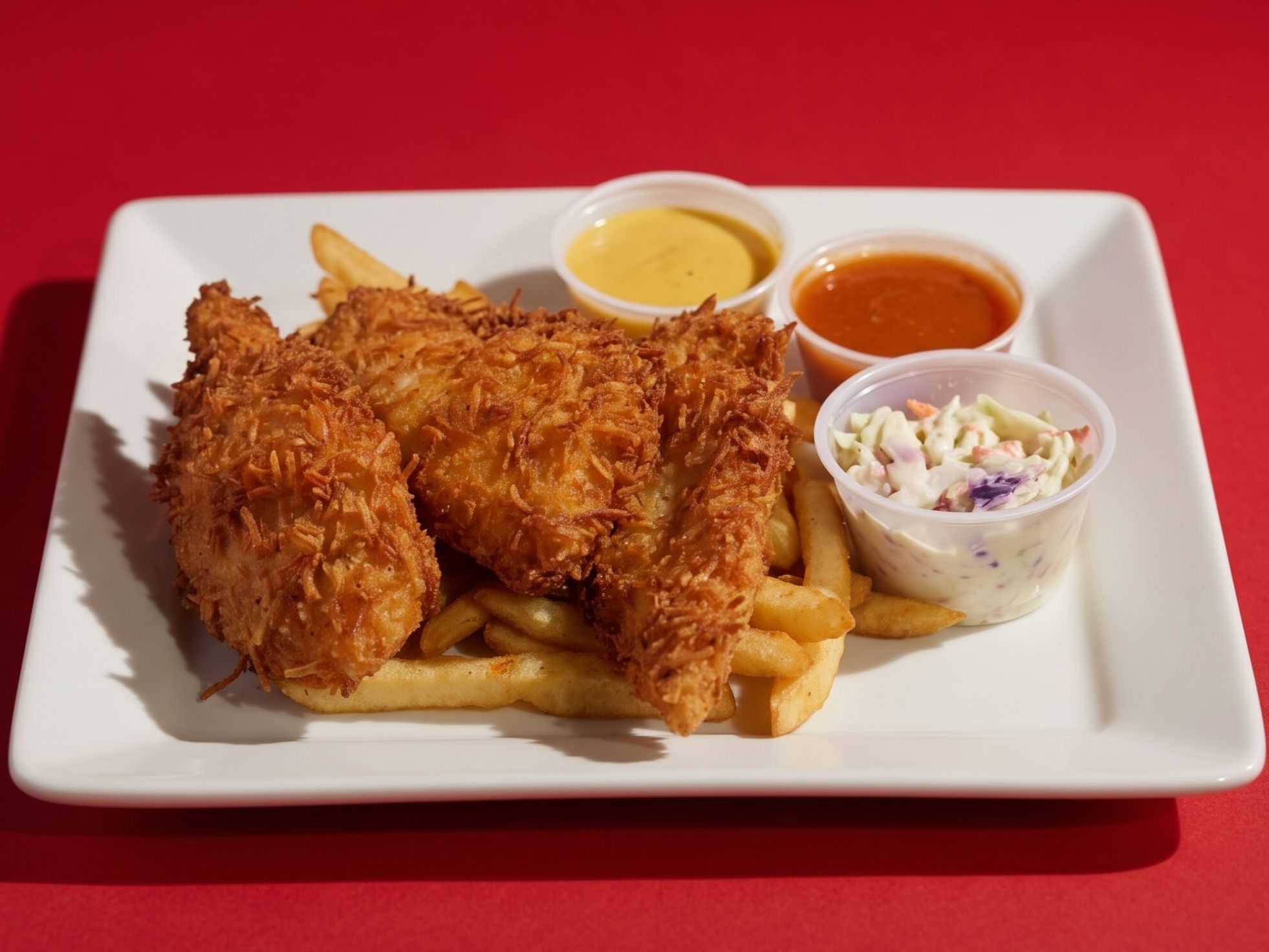 Coconut Chicken Basket
