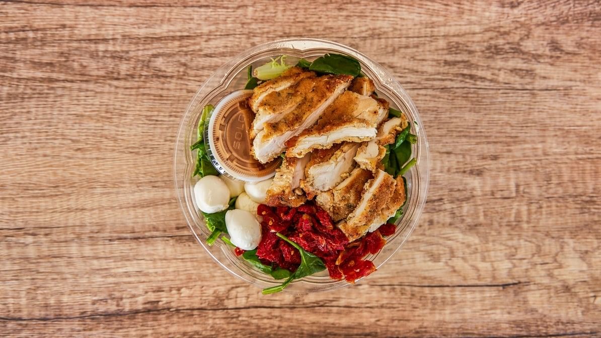 Breaded Chicken Salad