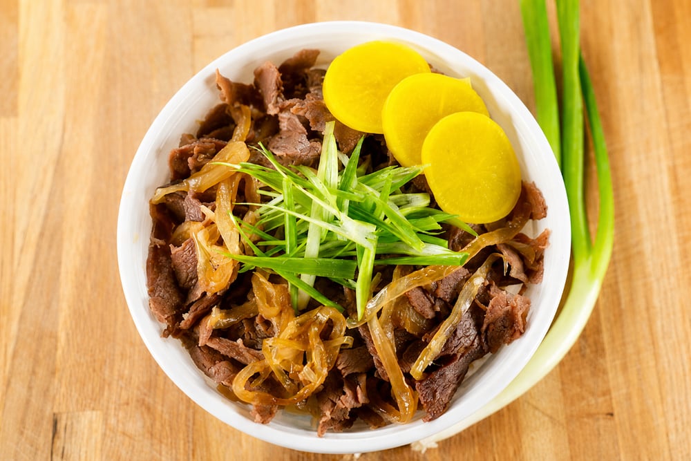 Gyu Don/Beef Rice Bowl (Gluten Free)