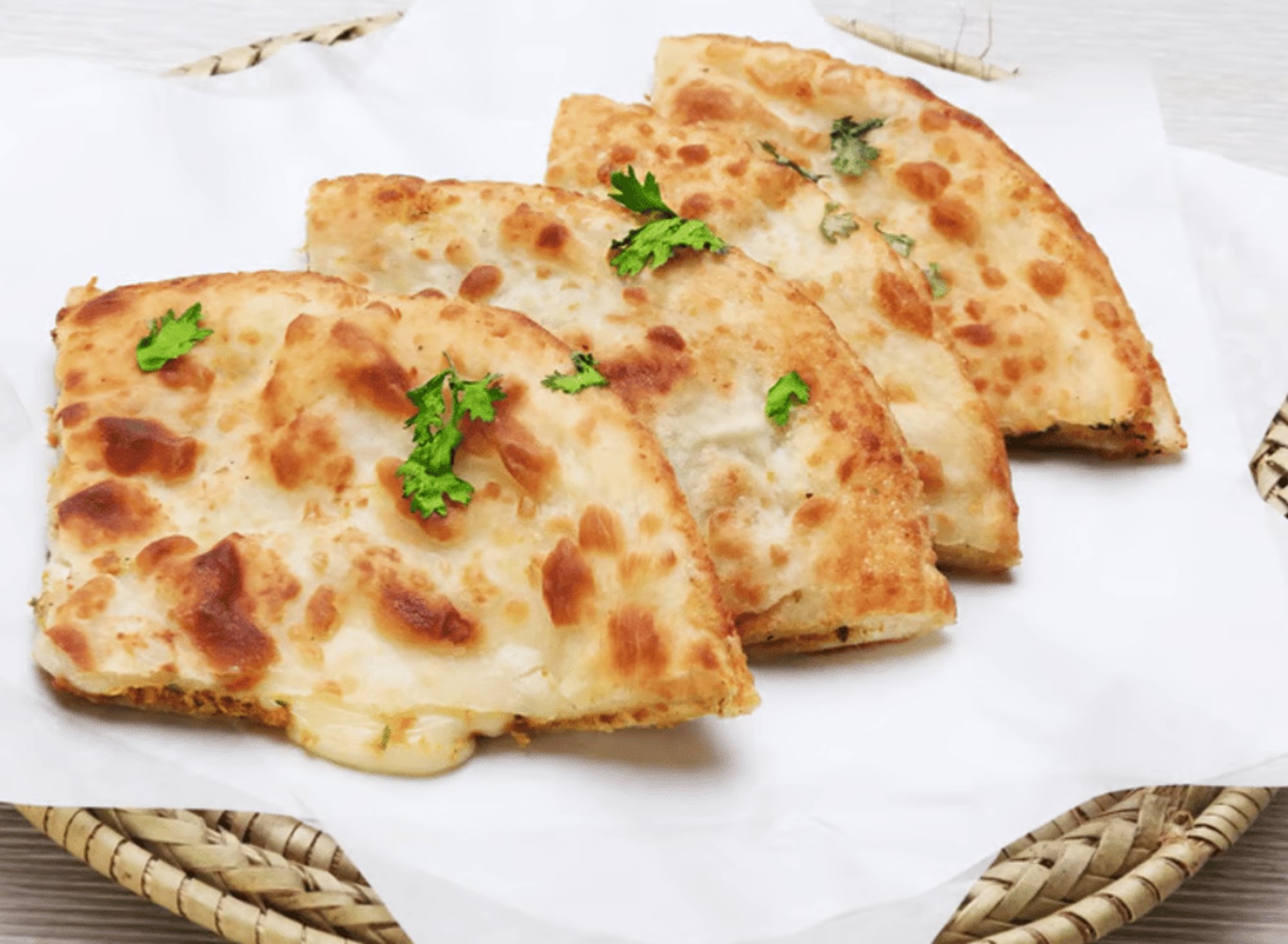 Chicken Cheese Naan