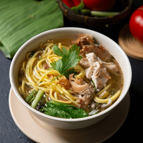 Roast Chicken Noodle Soup
