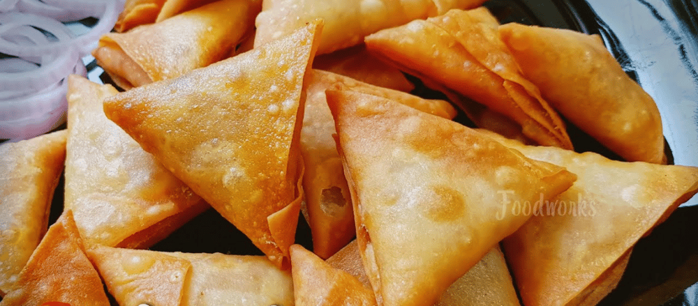 Crispy Corn Samosa