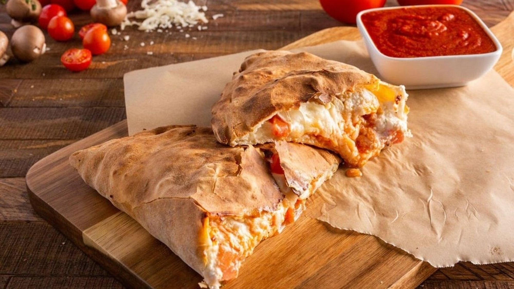 Veggie Calzone