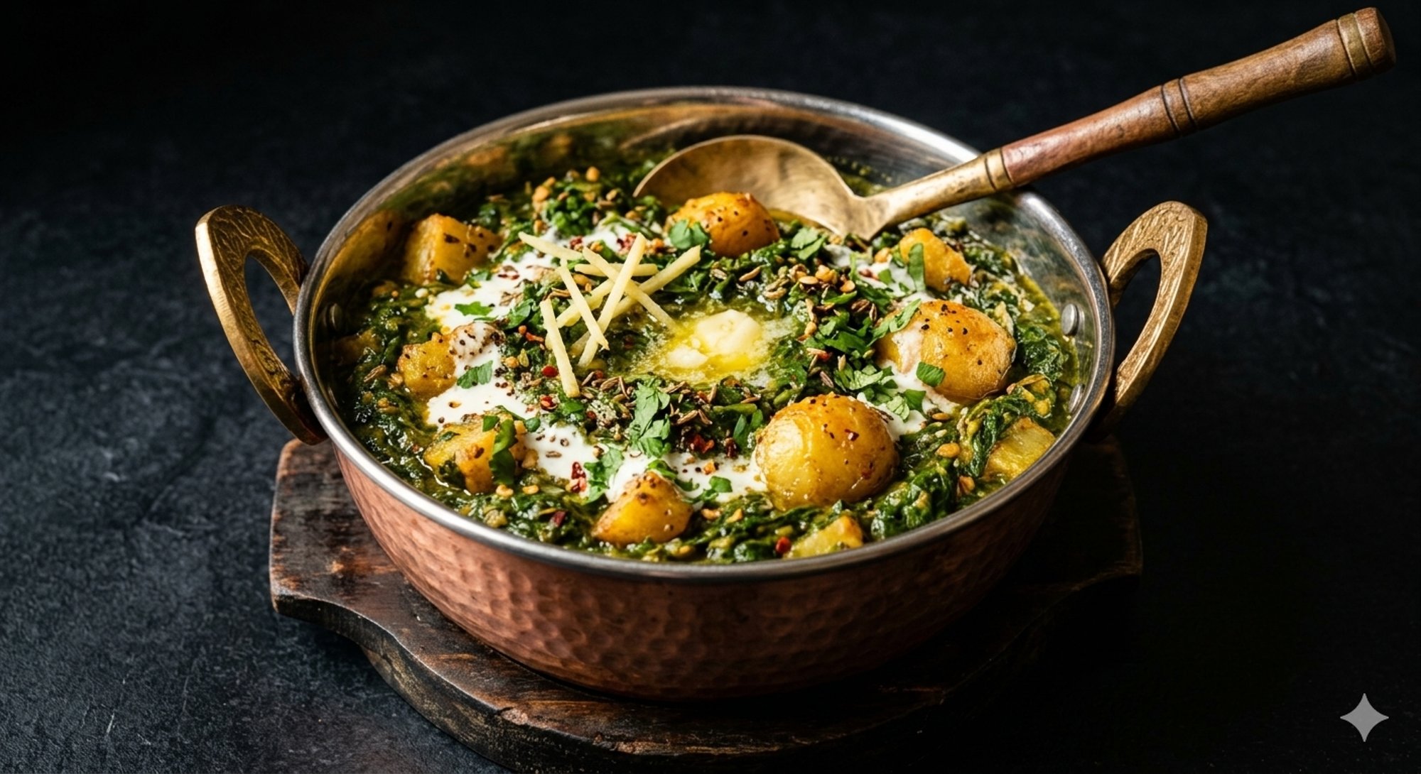 Saag Aloo
