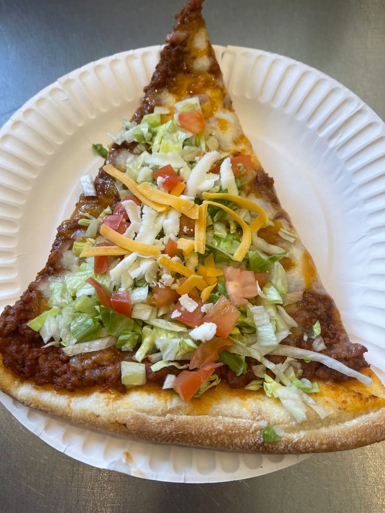 Taco Pizza Slice