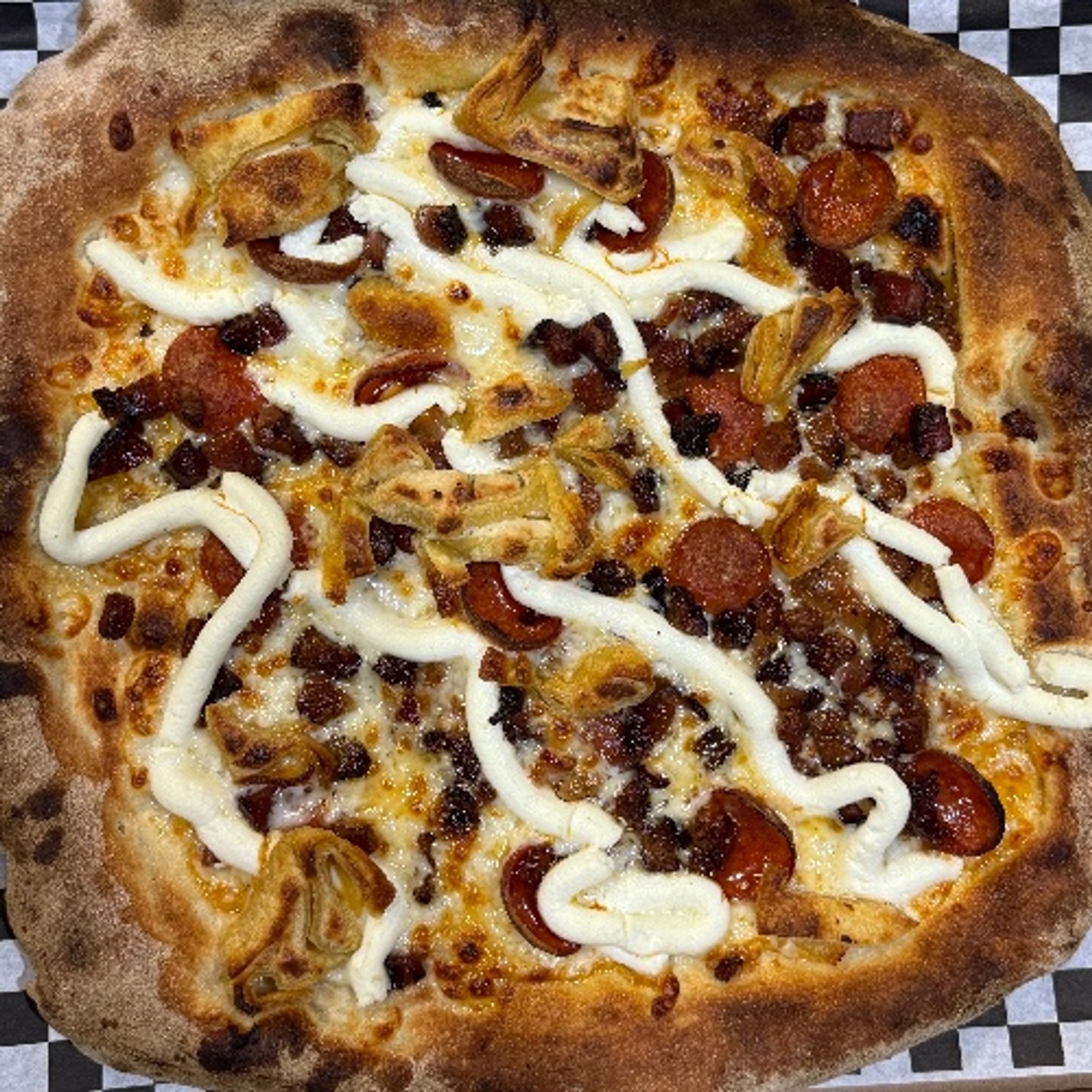 Killer Crabs from Outer Space Pizza