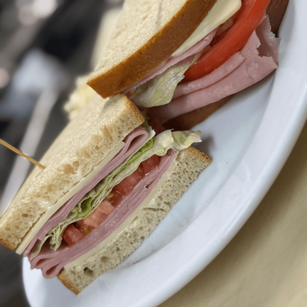 Ham & Swiss Cheese Sandwich