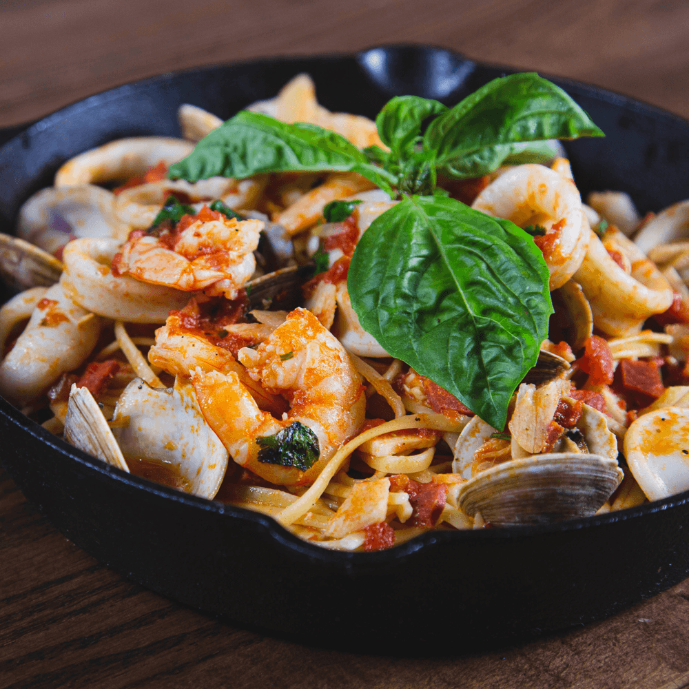 Med Seafood Pasta Bowl-D