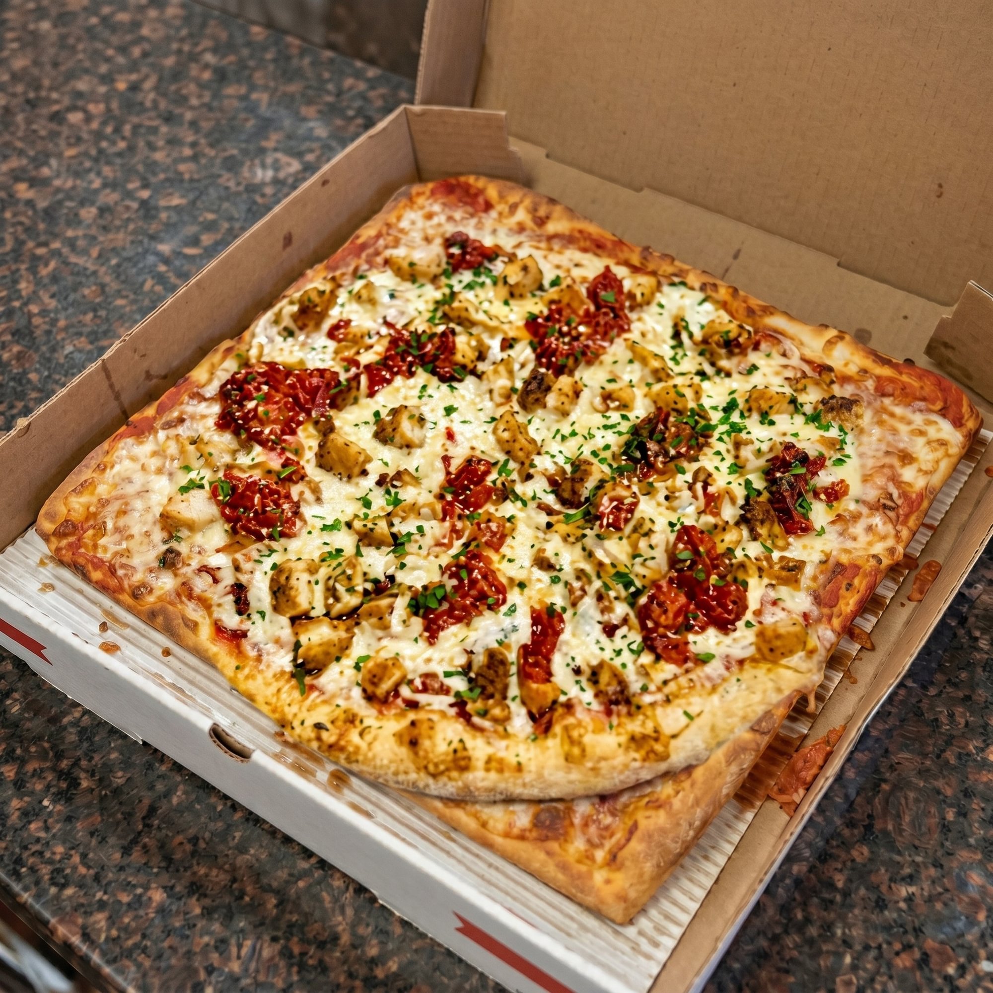 Chicken Parmigiana Pizza