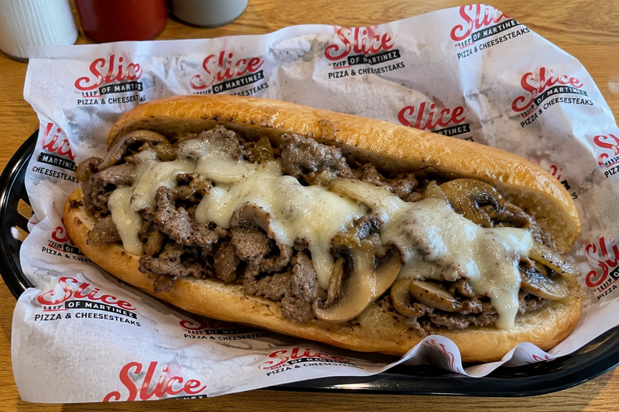Mushroom Philly Sandwich