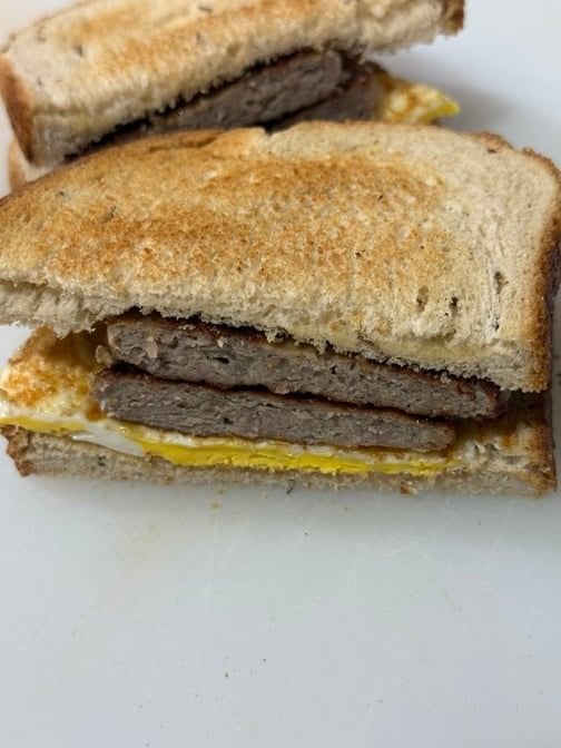 Turkey Sausage & Egg Sandwich