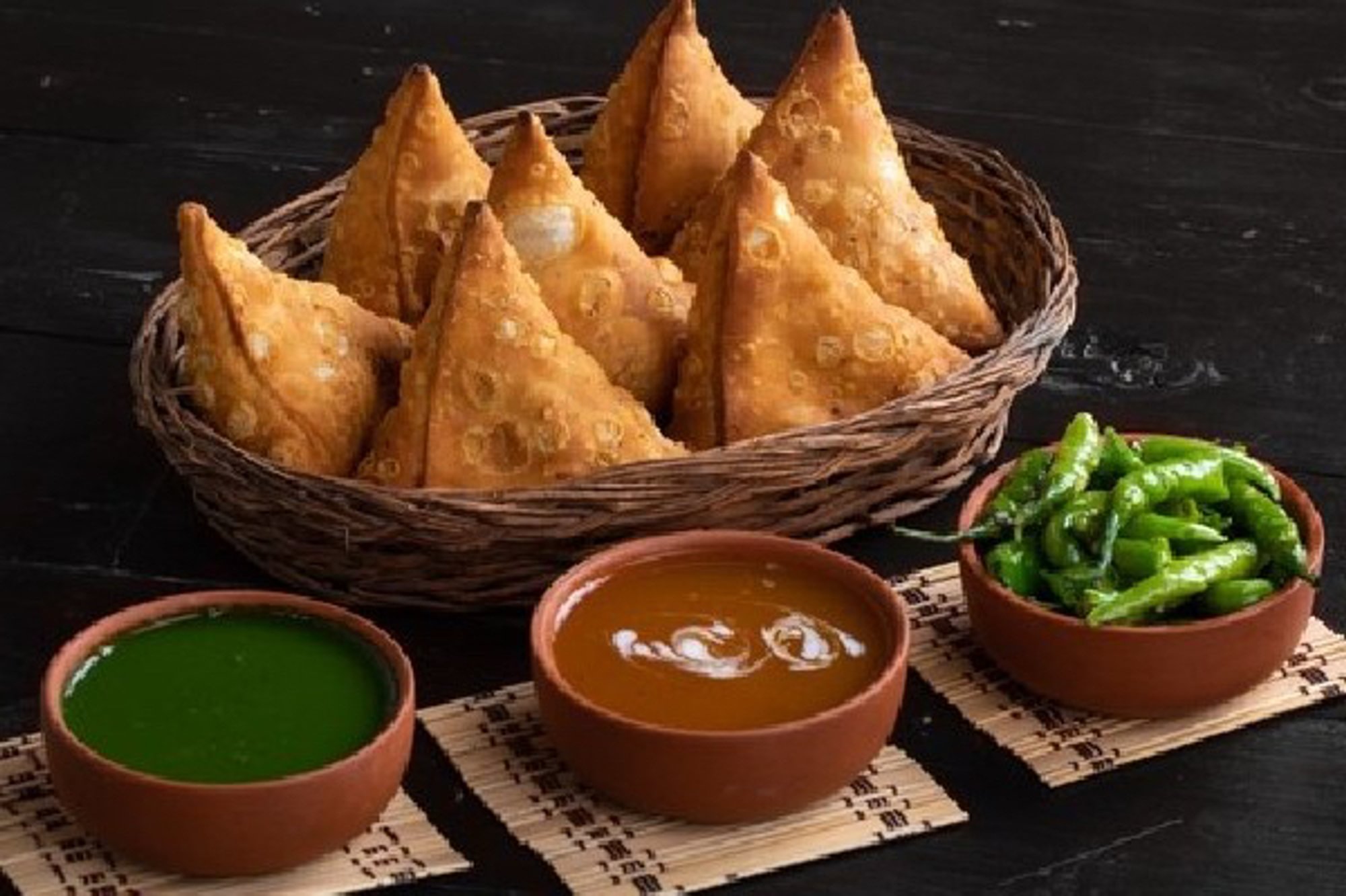 Onion Samosa (5 Pieces)