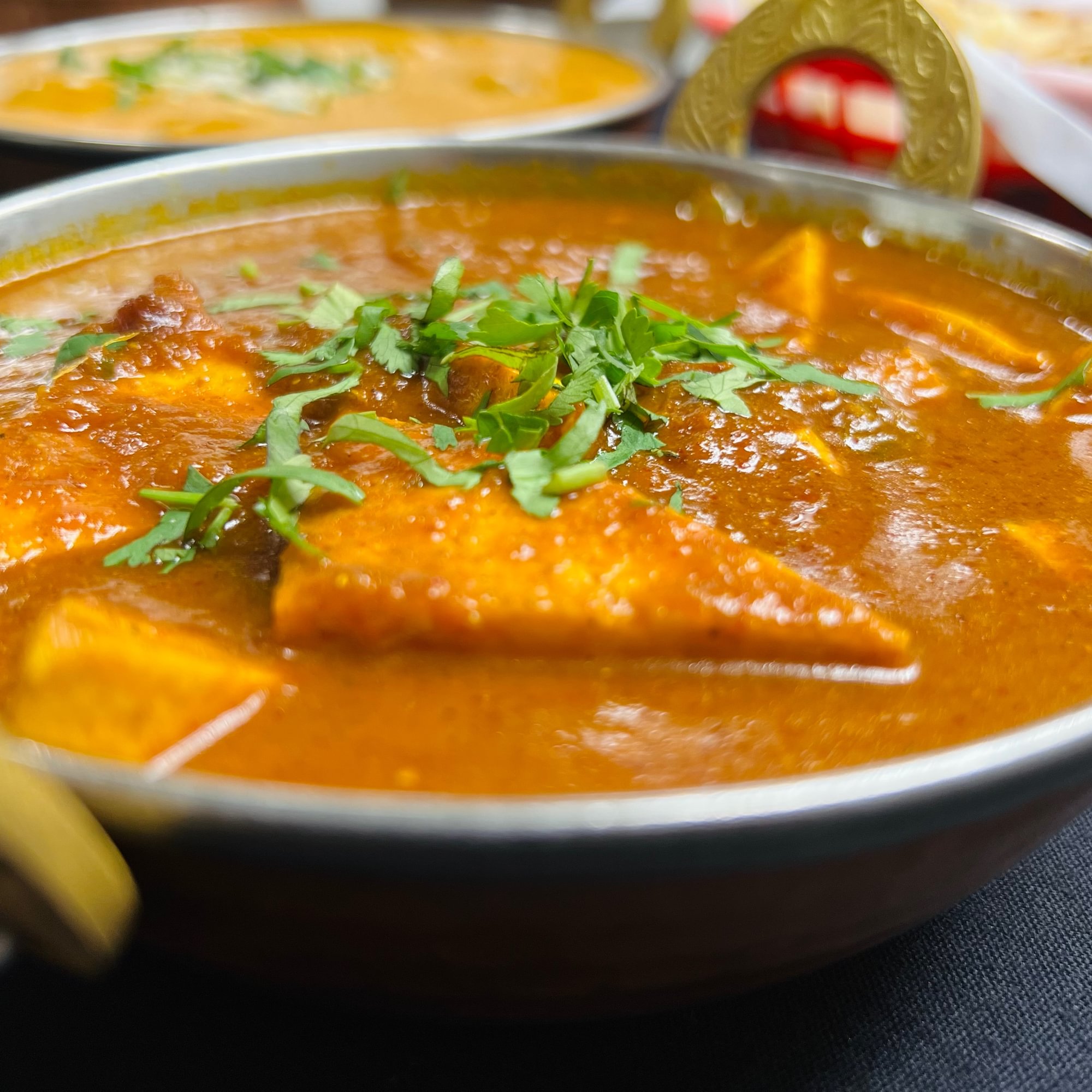 Paneer (Homemade Cheese) Honey Curry (GF)