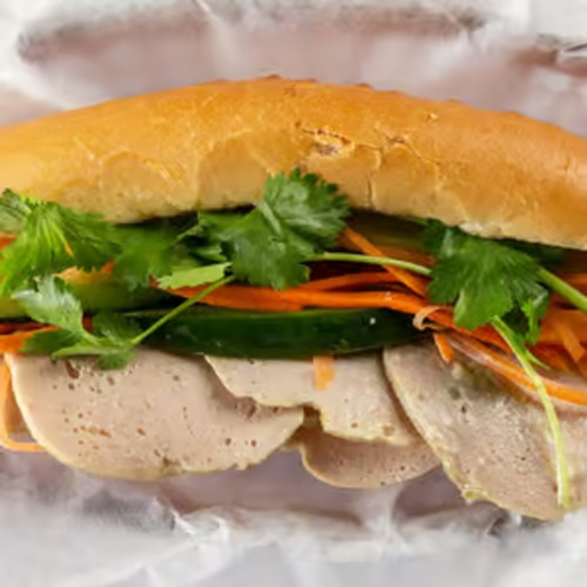 Pork Roll Sandwich | Bánh Mì Chả Lụa