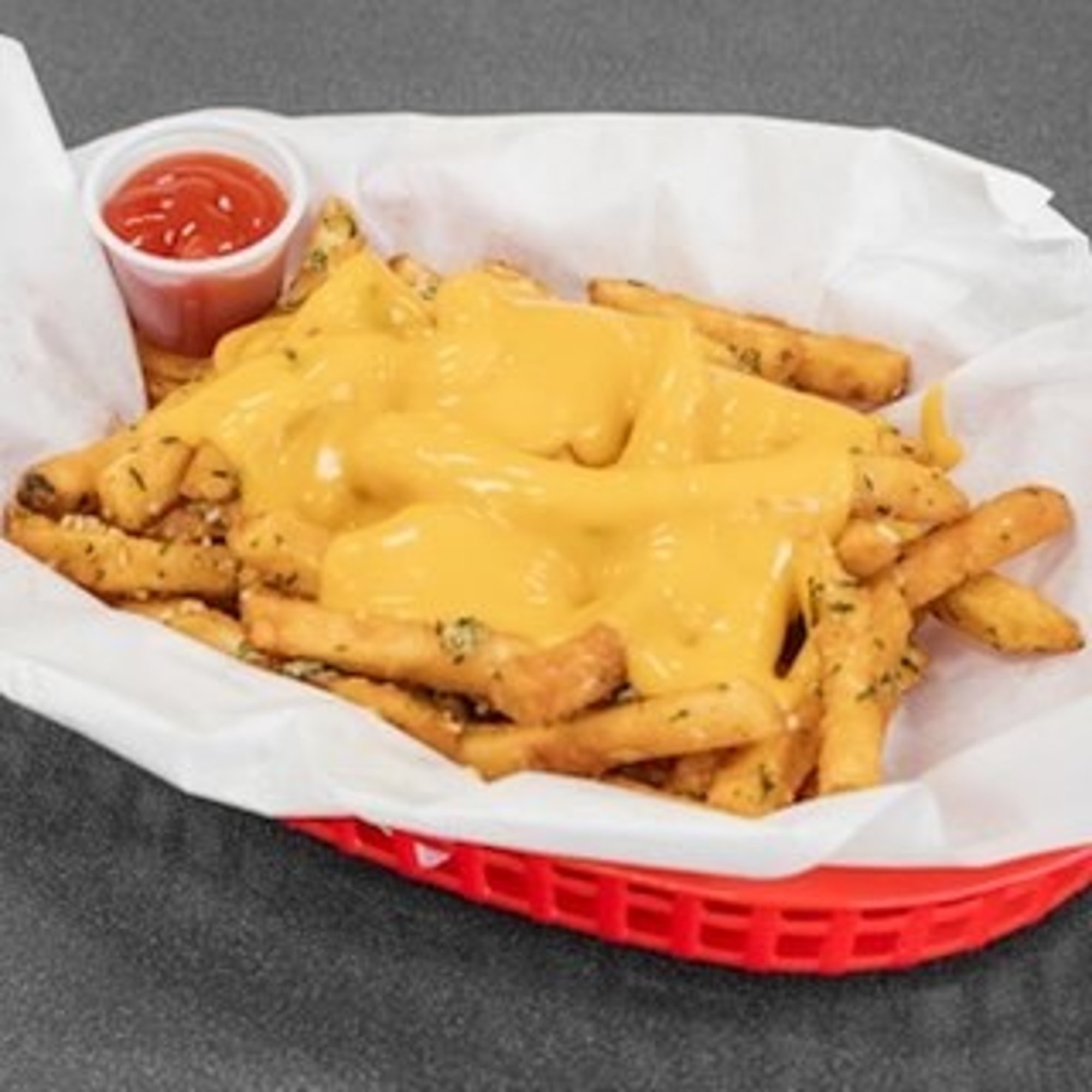 Garlic Cheese Fries (Lg)