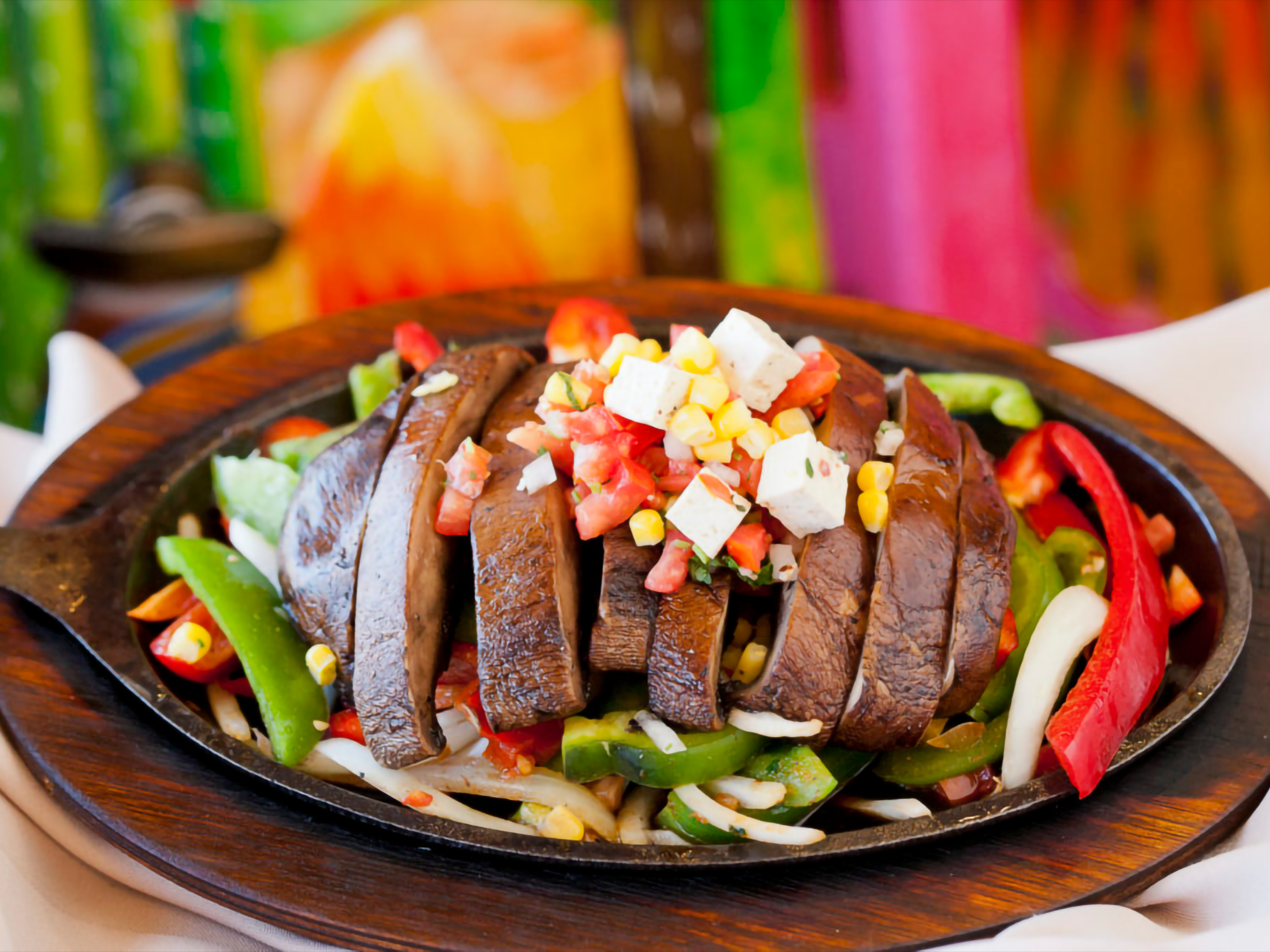 Portobello Fajitas
